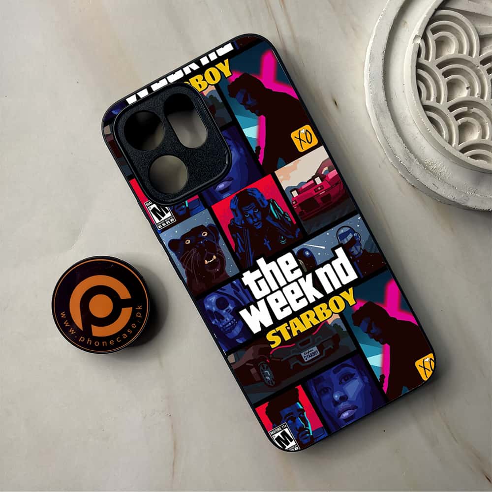 Oppo Reno 14F 5G - The Weeknd Star Boy - Premium Metal Printed Soft Bumper Shockproof Case