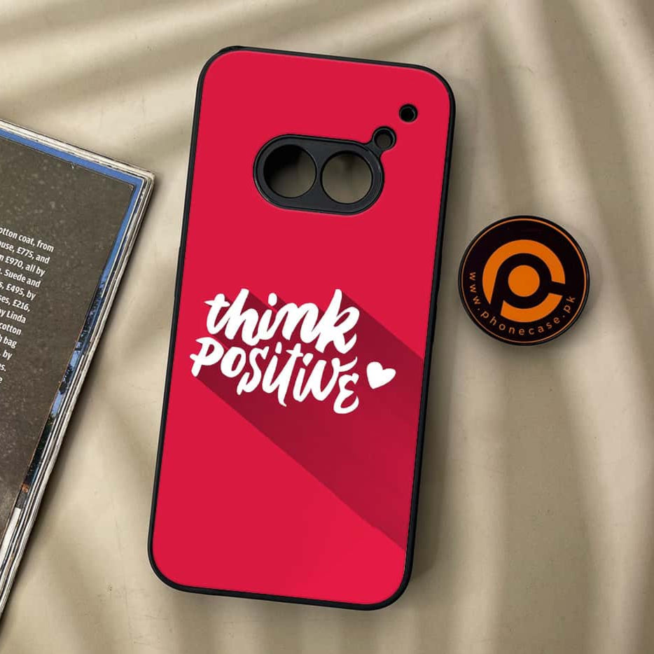 Think Positive - HQ Ultra Shine Premium Metal Phone Case All Models