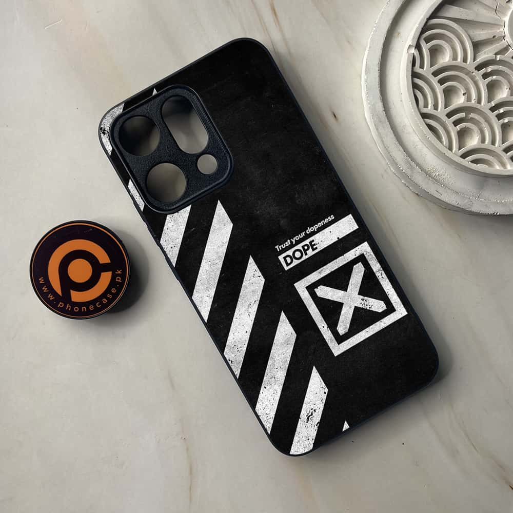 Oppo Reno 14 5G - Trust Your Dopeness - Premium Metal Printed soft Bumper shock Proof Case