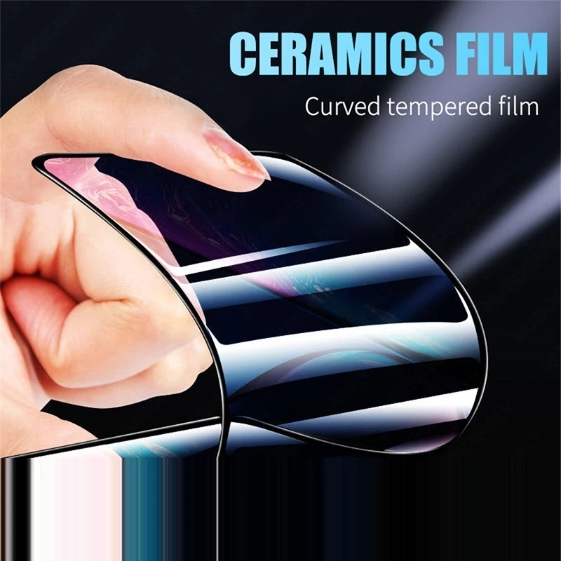 Xiaomi Poco X3/ X3 Pro/ X3 NFC - 9D Ceramic Full coverage anti-shock Protector