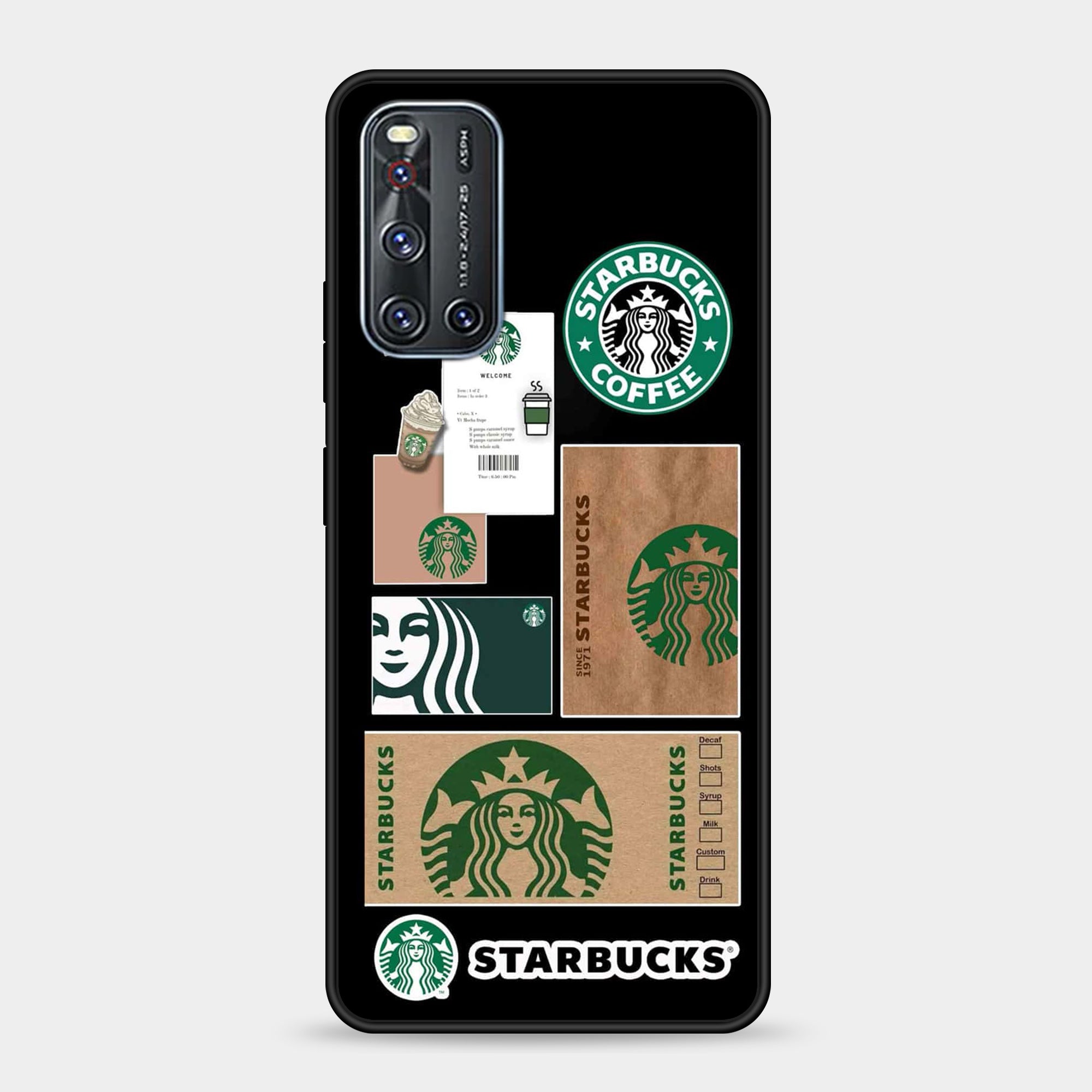 Vivo V19 Design-013 Premium Glossy Phone Case