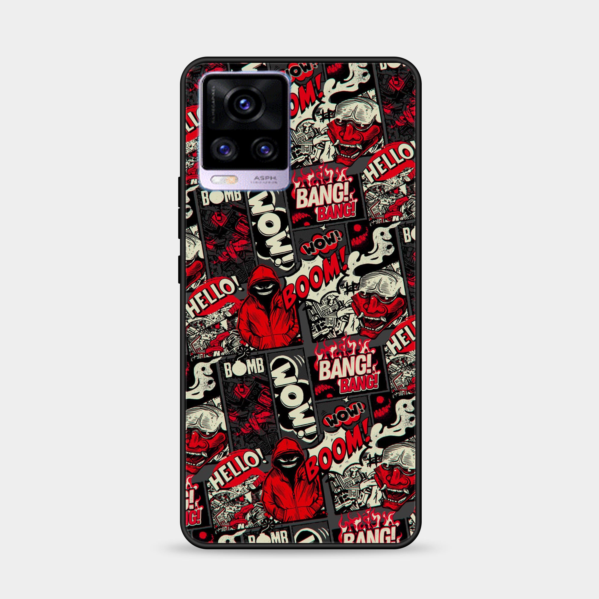 Vivo V20 Design-038 Premium Glossy Phone Case