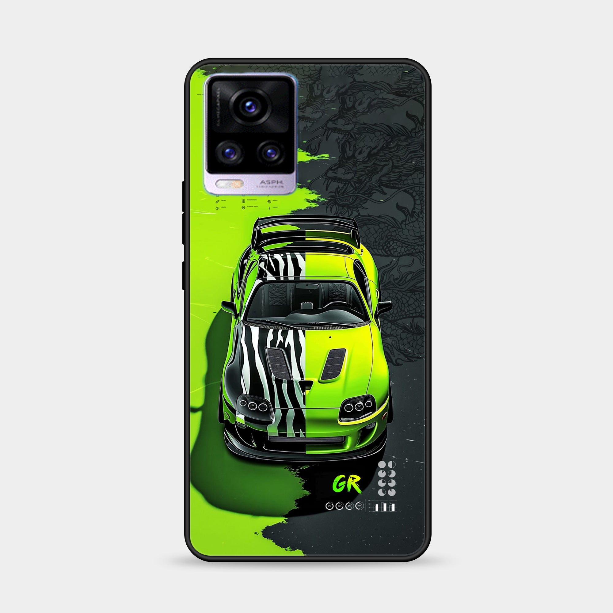 Vivo V20 Design-160 Premium Glossy Phone Case