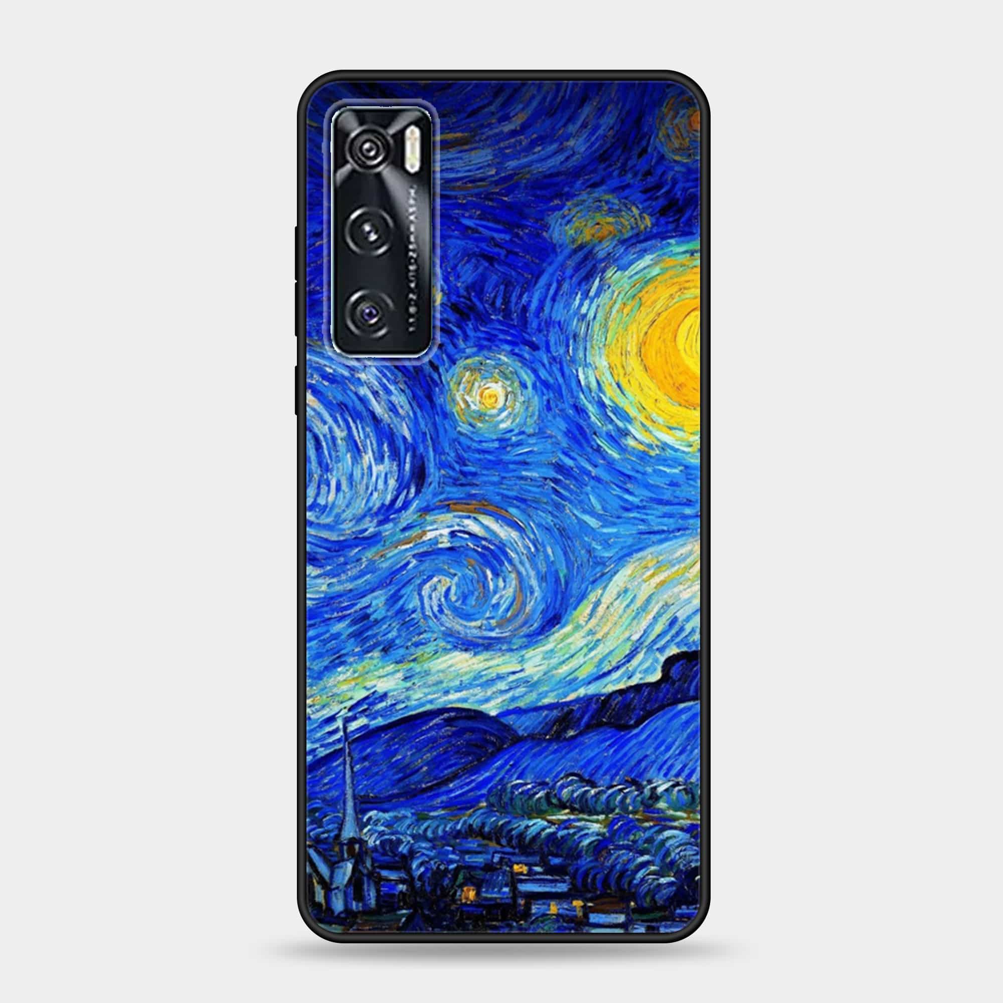 Vivo V20 SE Design-001 Premium Glossy Phone Case
