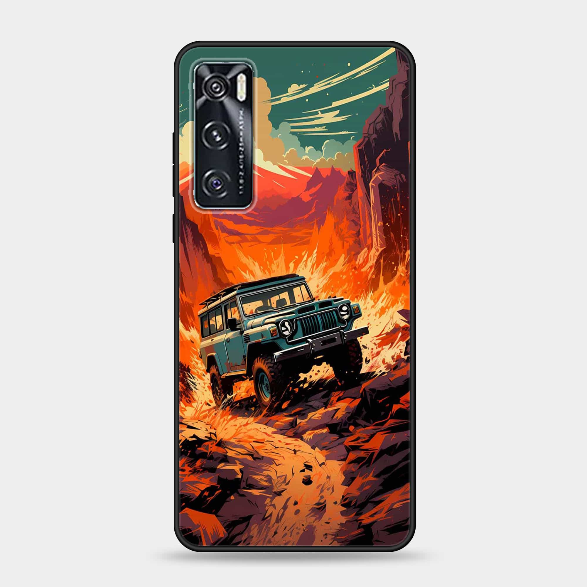 Vivo V20 SE Design-063 Premium Glossy Phone Case