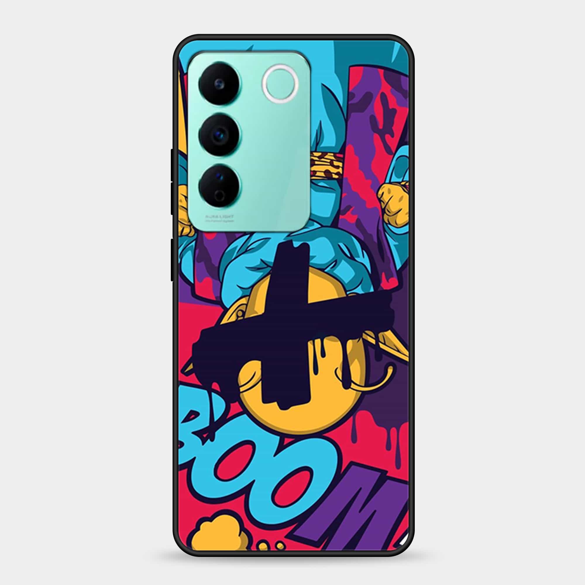 Vivo V27E Design-077 Premium Glossy Phone Case