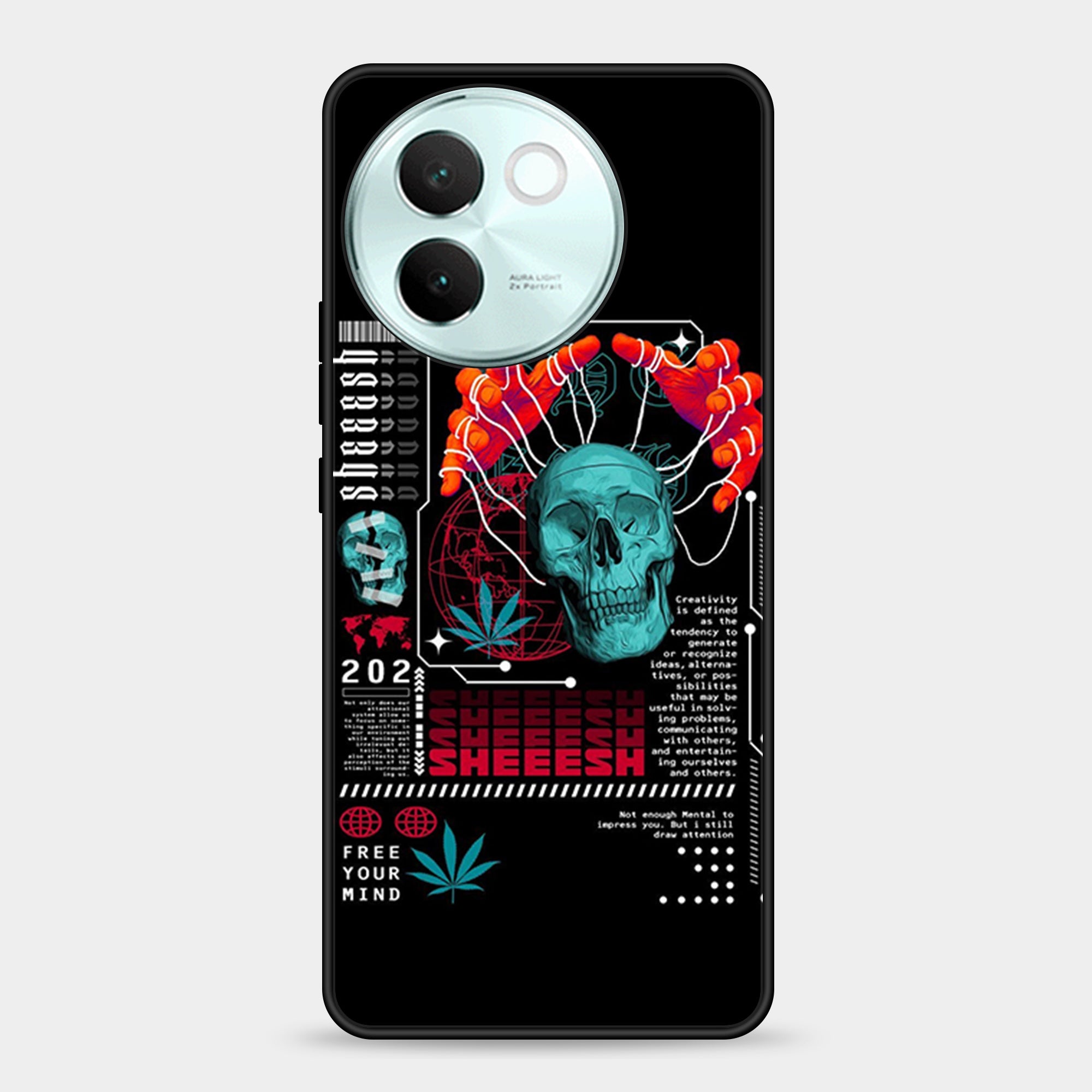 Vivo V30E Design-071 Premium Glossy Phone Case
