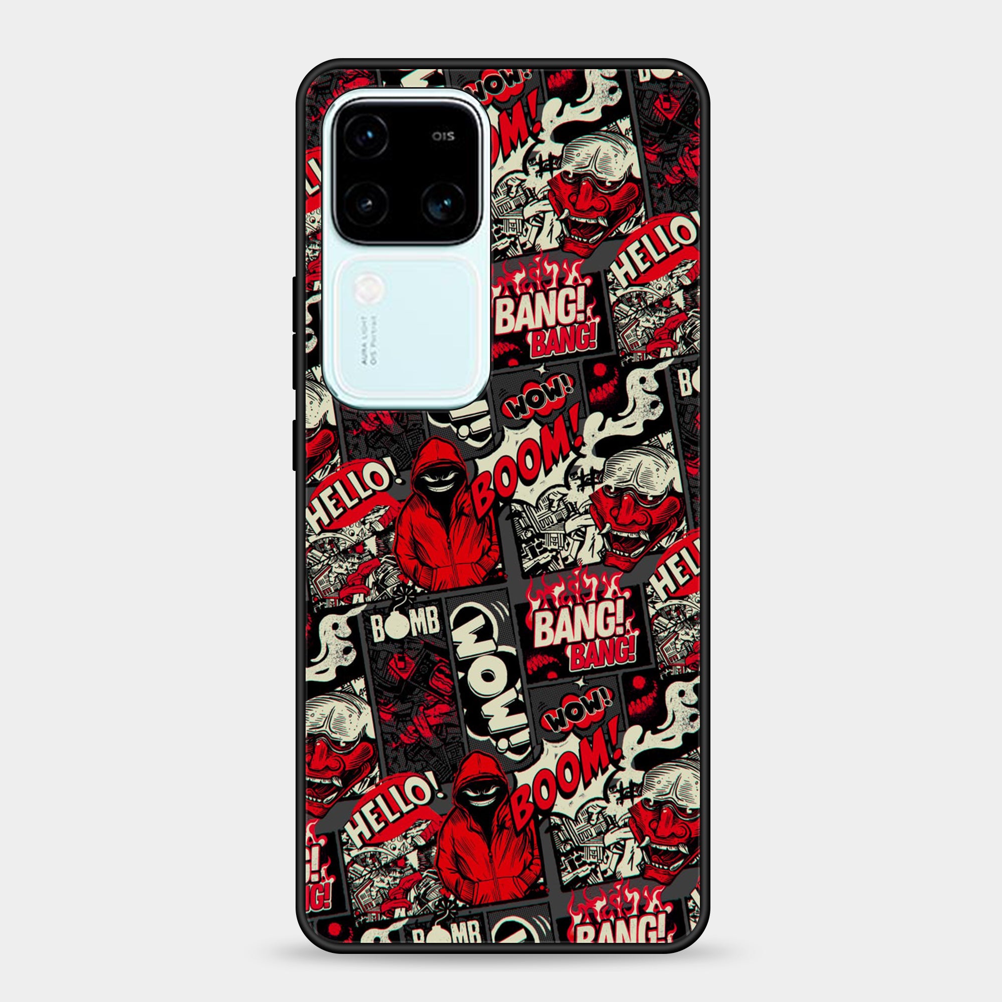 Vivo V30 Design-038 Premium Glossy Phone Case