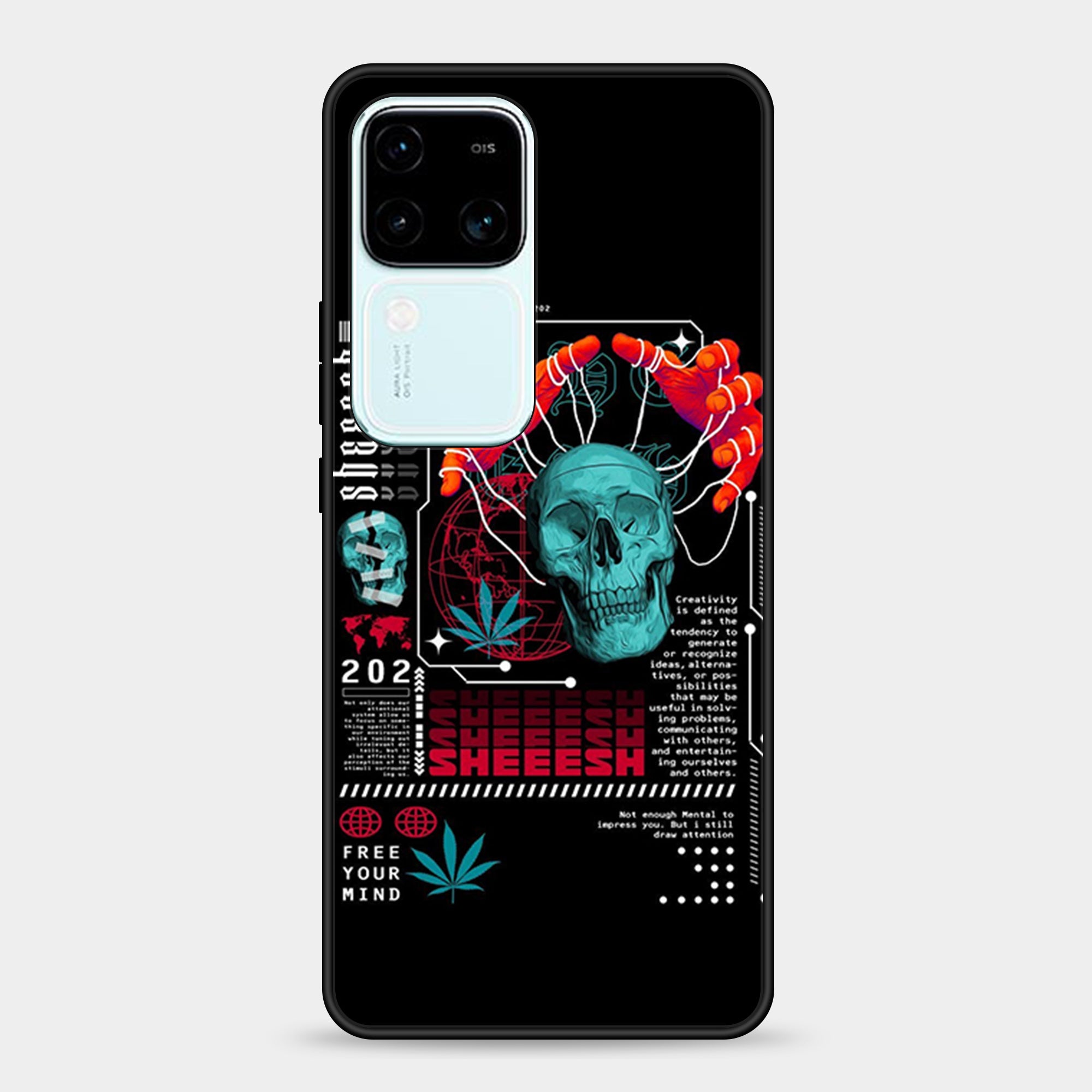 Vivo V30 Design-071 Premium Glossy Phone Case