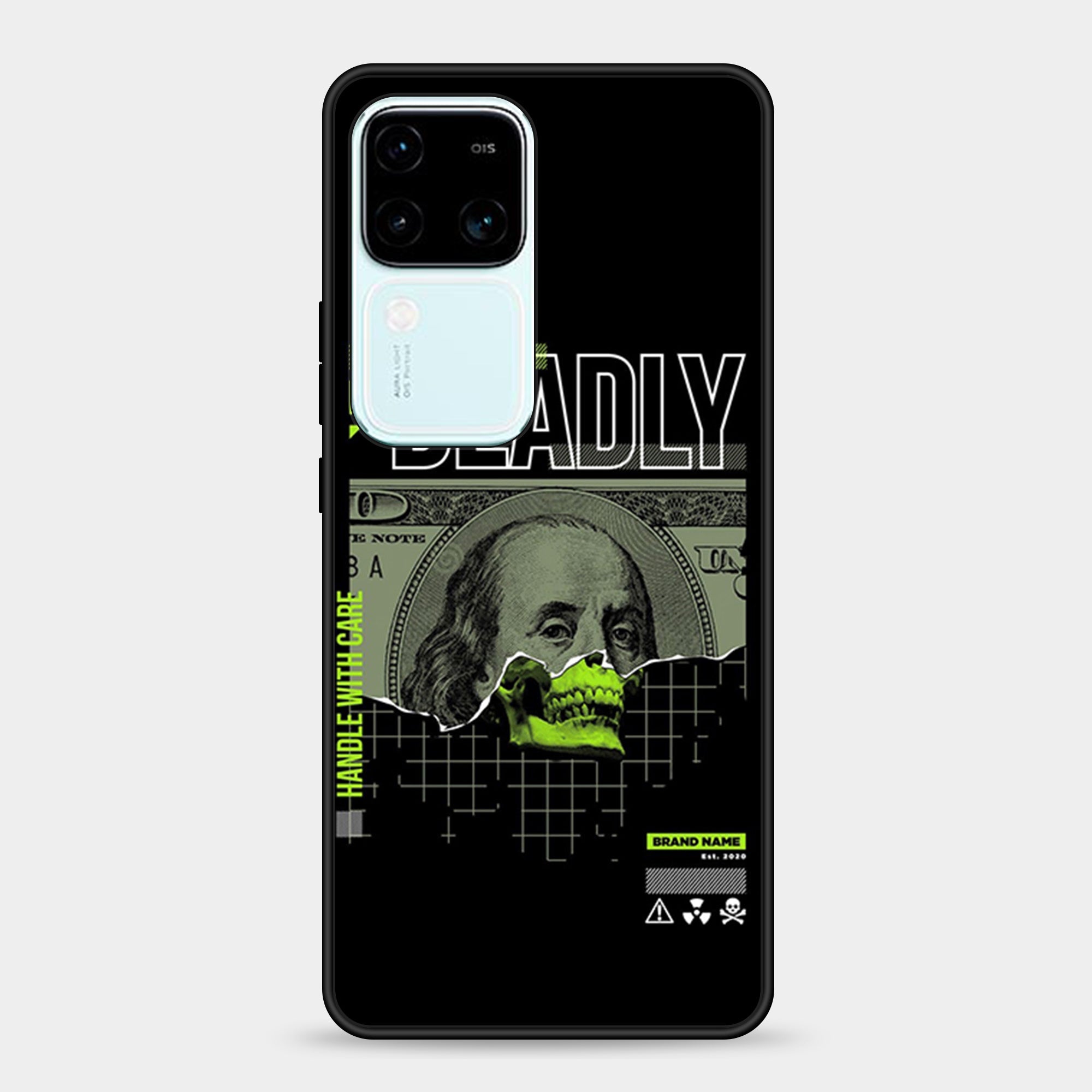 Vivo V30 Design-075 Premium Glossy Phone Case