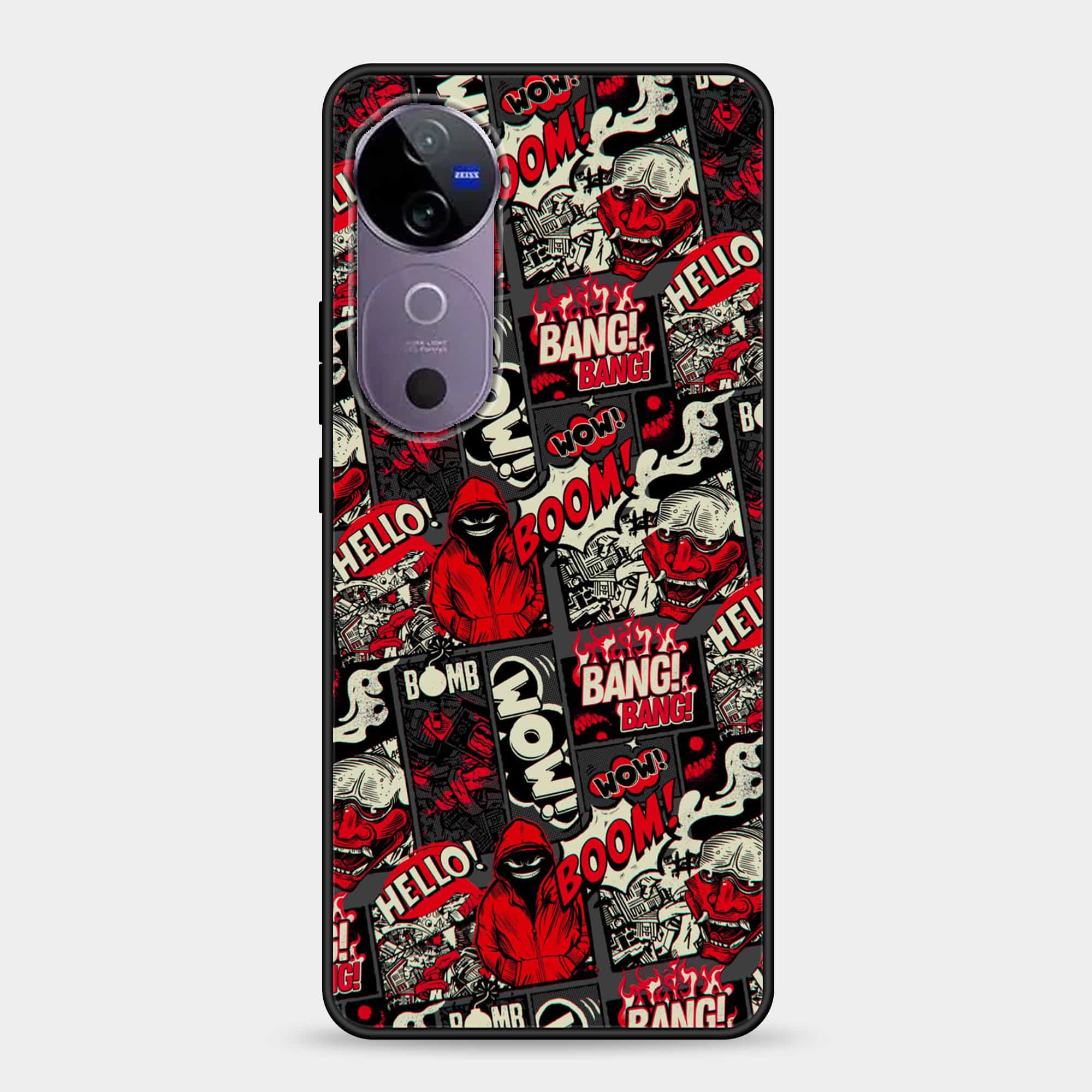 Vivo V40 Design-038 Premium Glossy Phone Case