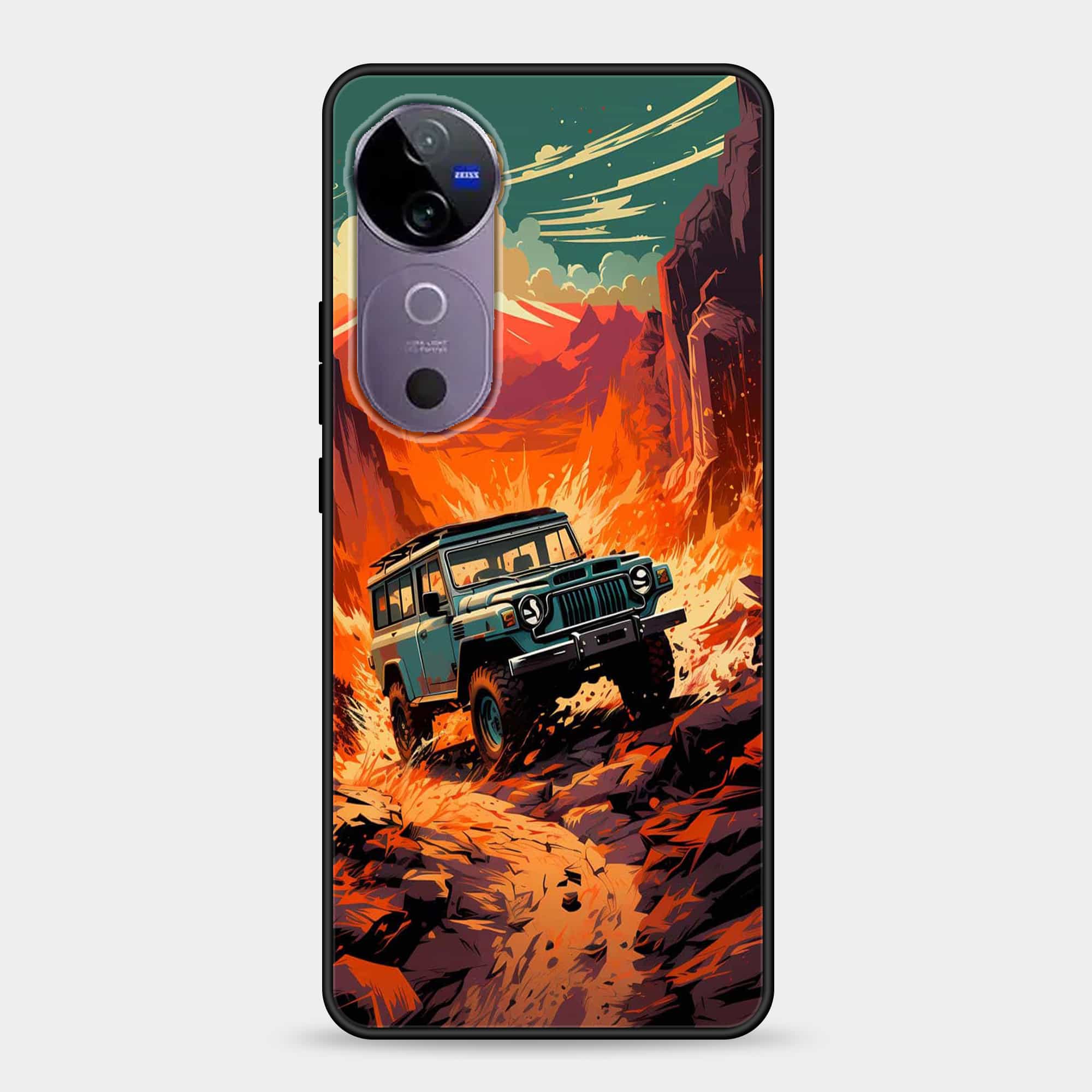 Vivo V40 Pro Design-063 Premium Glossy Phone Case