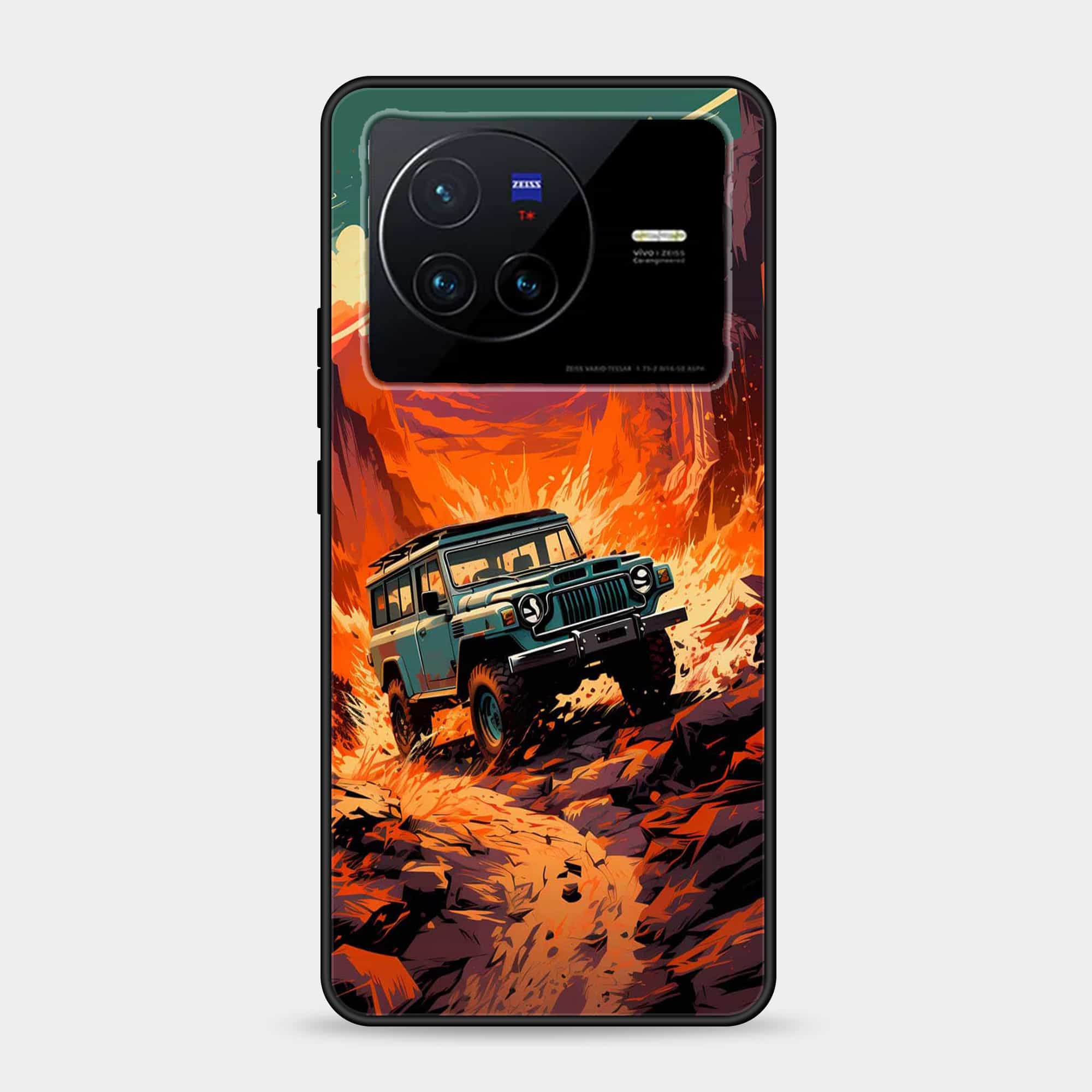 Vivo X80 Design-063 Premium Glossy Phone Case