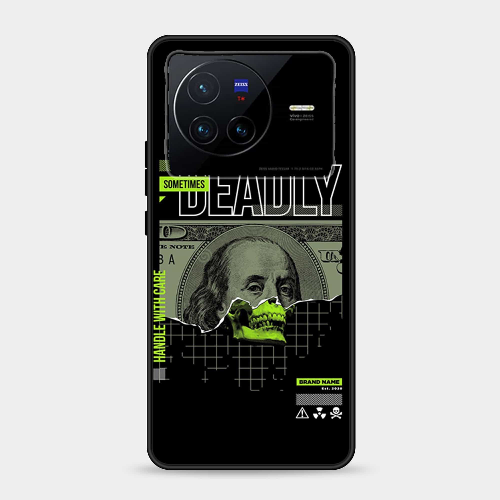 Vivo X80 Design-075 Premium Glossy Phone Case