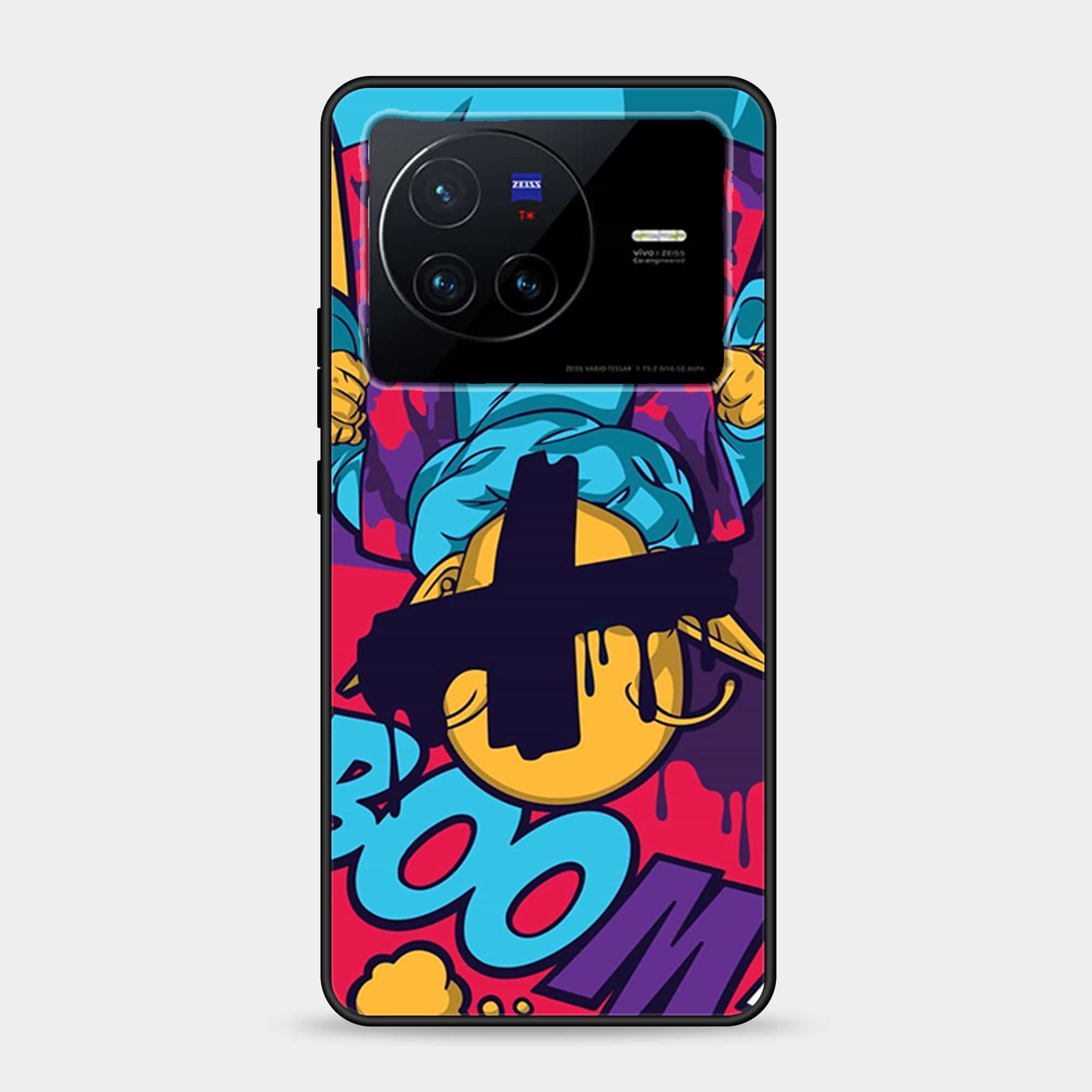 Vivo X80 Design-077 Premium Glossy Phone Case