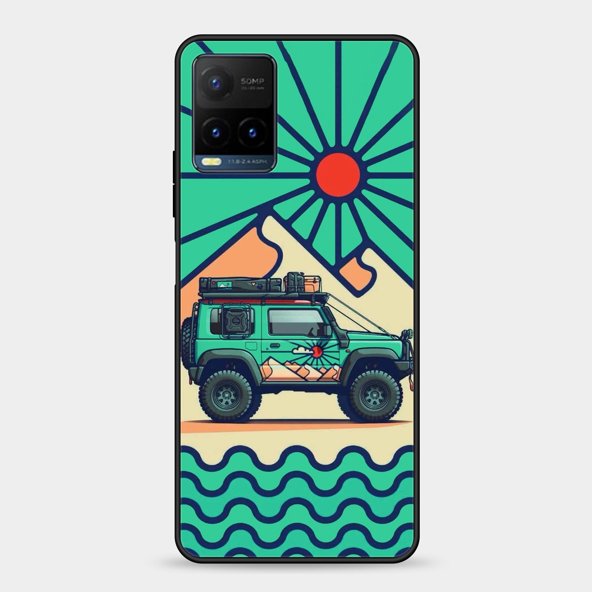 Vivo Y21 Design-153 Premium Glossy Phone Case