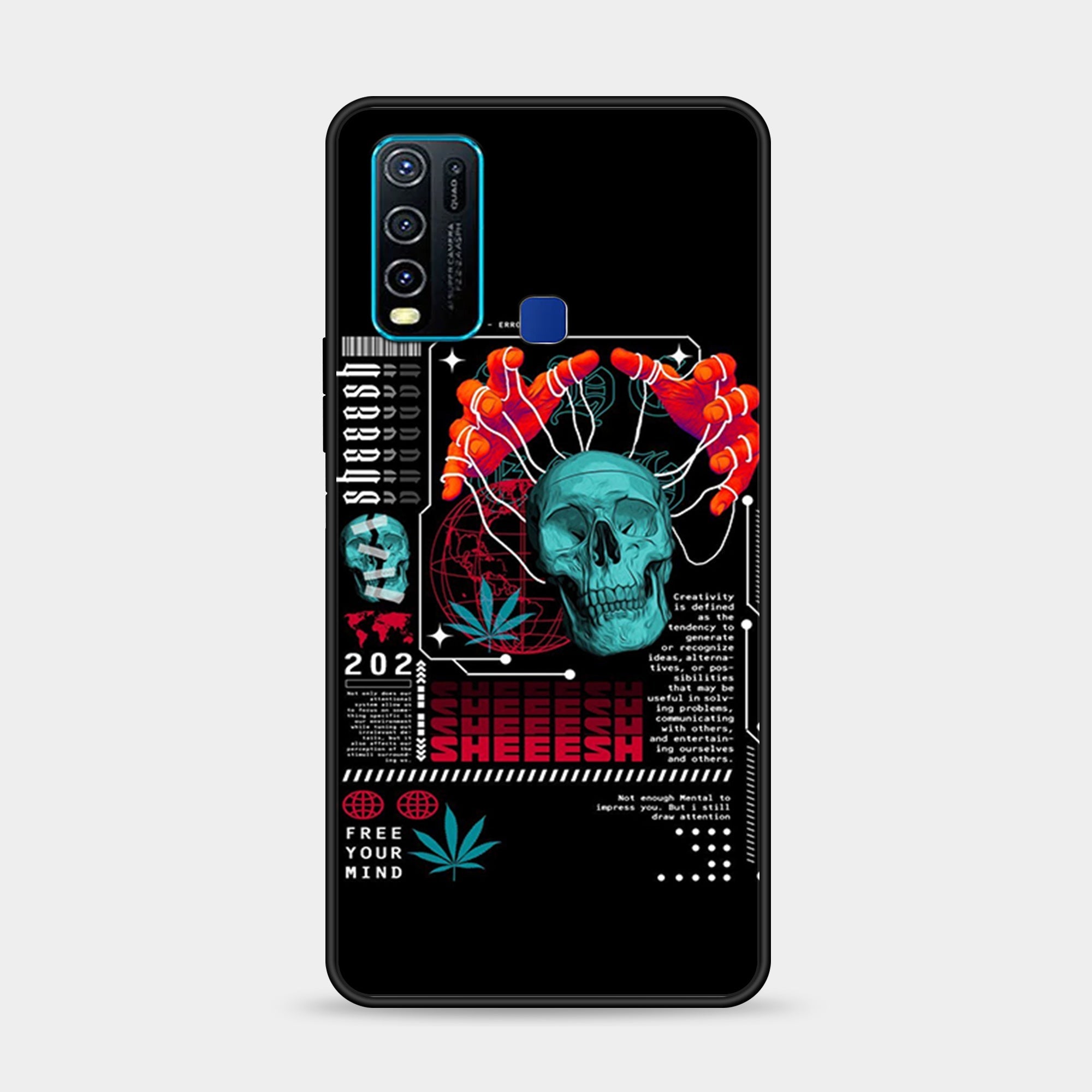 Vivo Y50 Design-071 Premium Glossy Phone Case