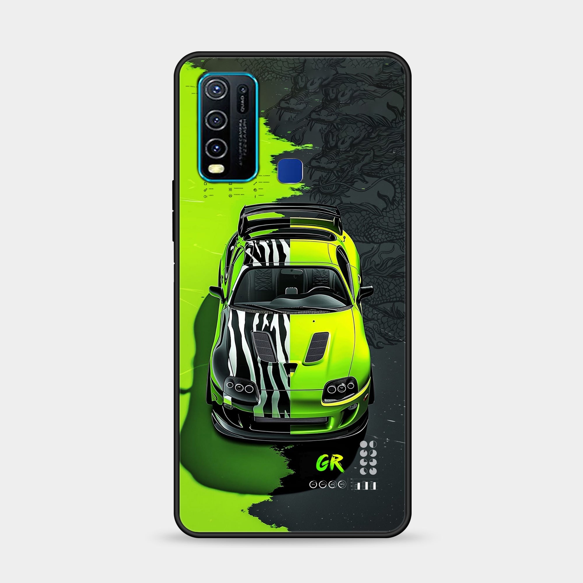 Vivo Y50 Design-160 Premium Glossy Phone Case