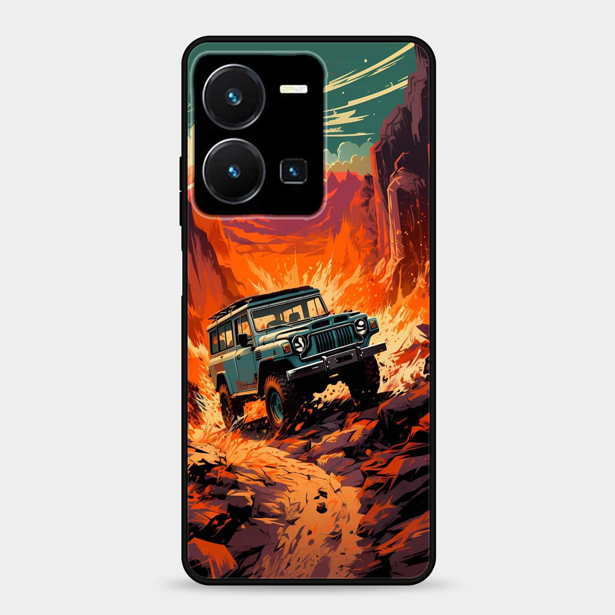 Vivo Y35 Design-063 Premium Glossy Phone Case