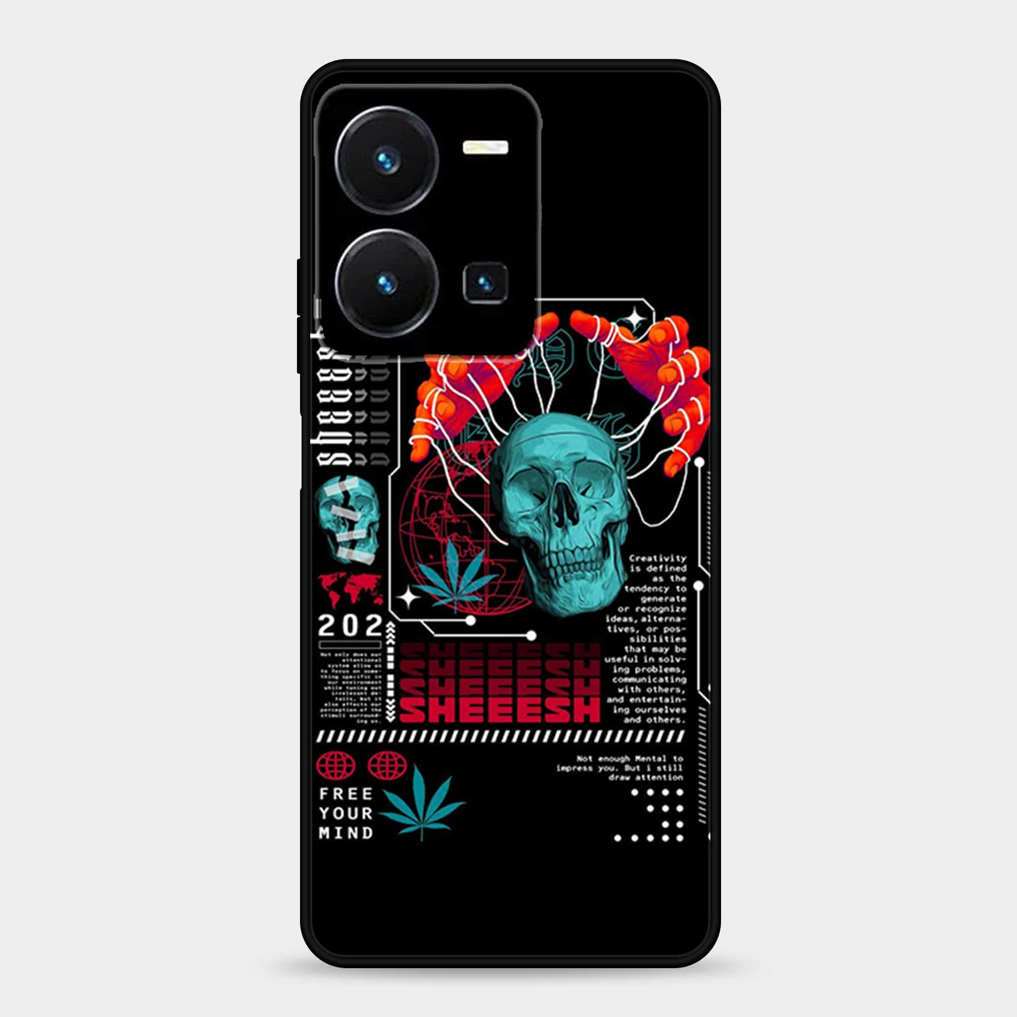 Vivo Y35 Design-071 Premium Glossy Phone Case