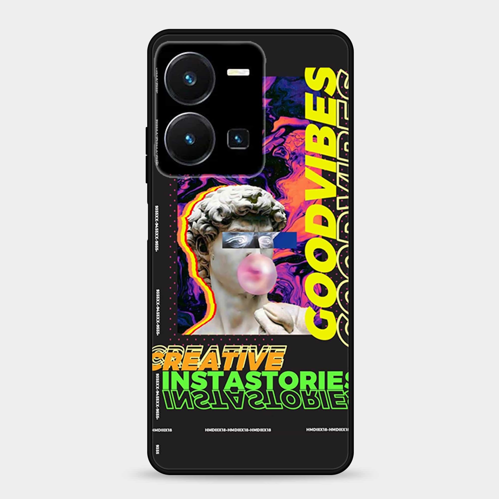 Vivo Y35 Design-074 Premium Glossy Phone Case