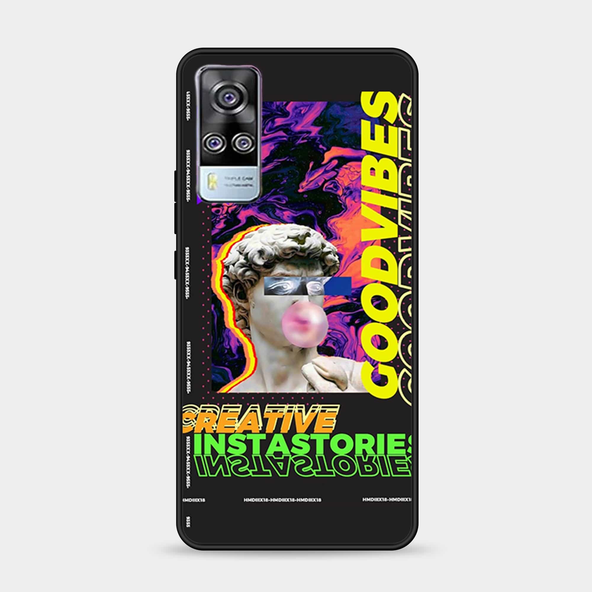 Vivo Y53s Design-074 Premium Glossy Phone Case