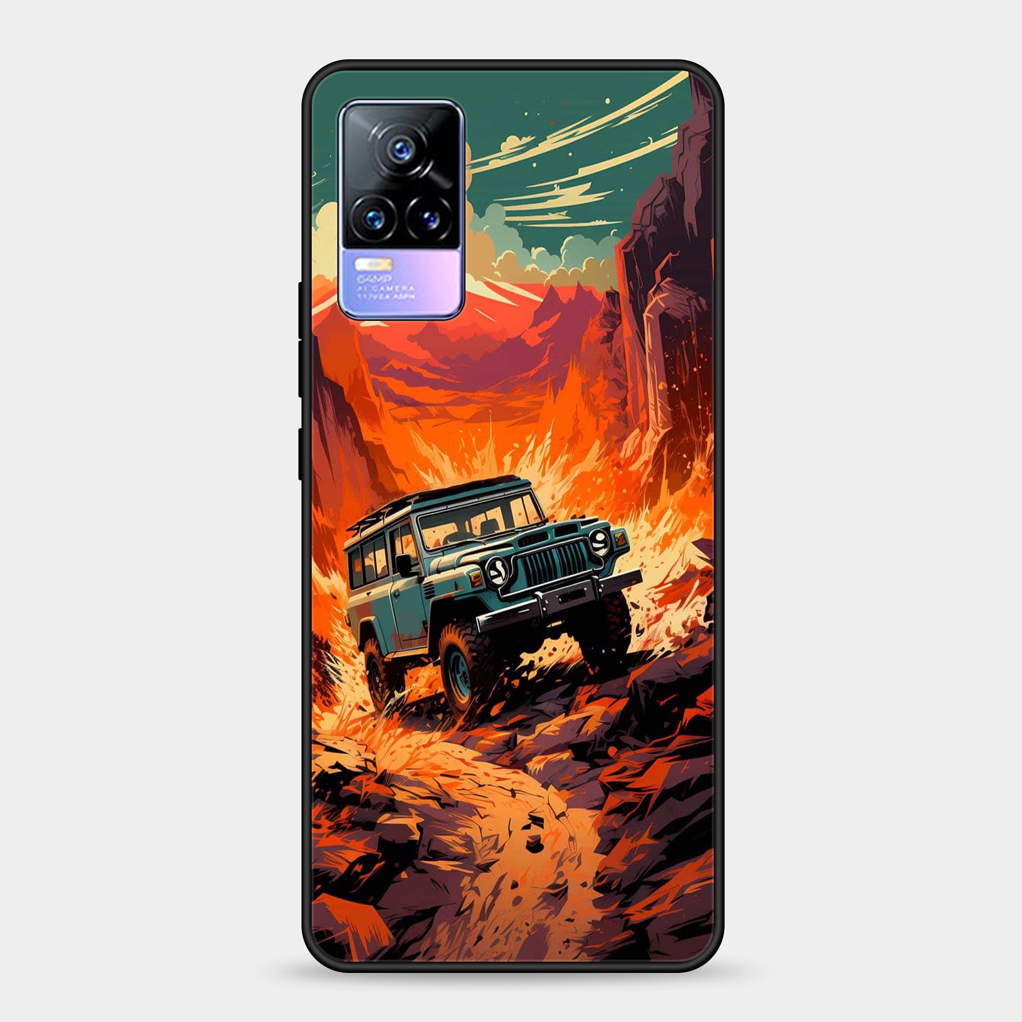 Vivo Y73 Design-063 Premium Glossy Phone Case