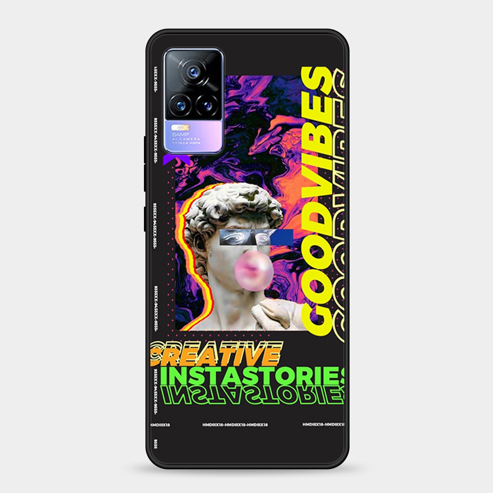 Vivo Y73 Design-074 Premium Glossy Phone Case