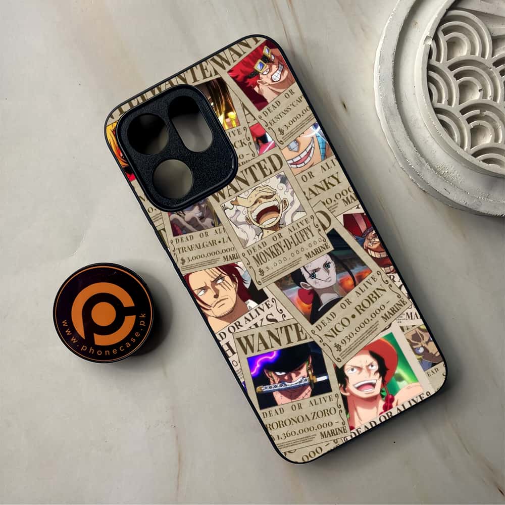 Oppo Reno 14F 5G - Wanted Anime - Premium Metal Printed Soft Bumper Shockproof Case