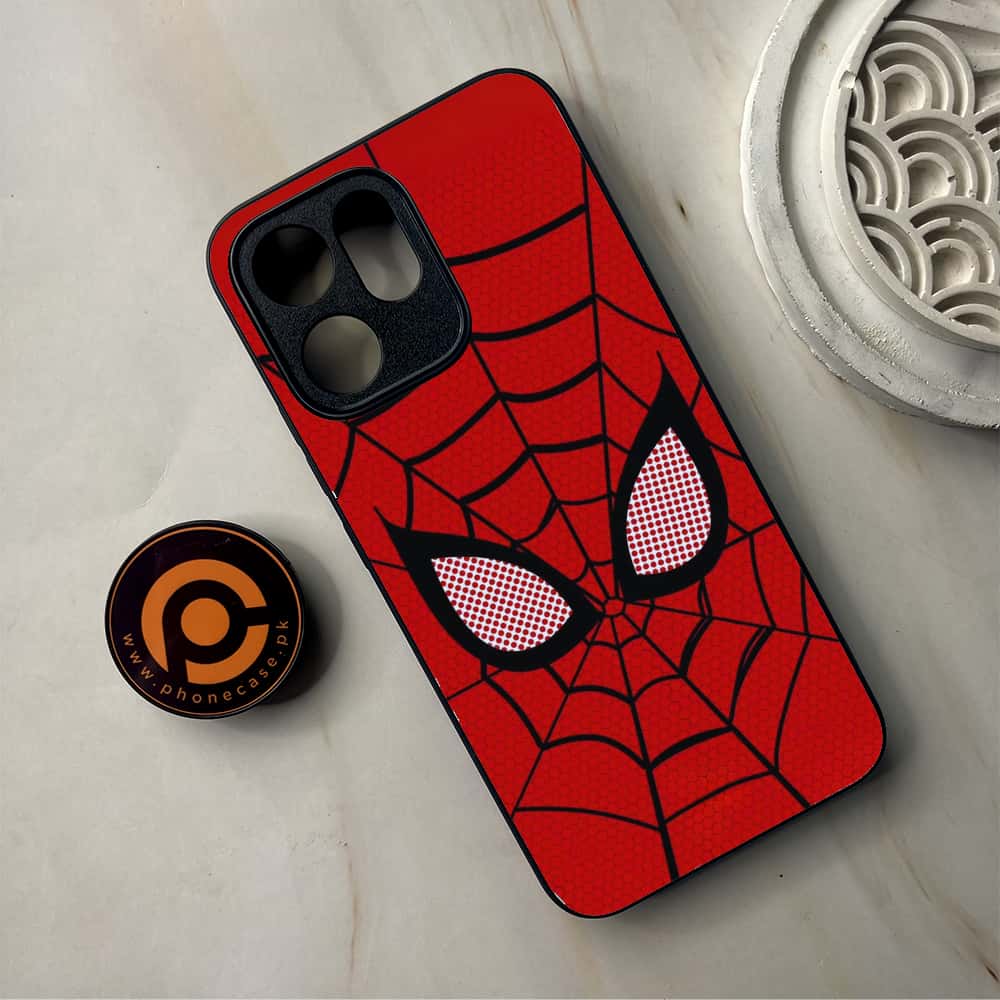 Oppo Reno 14F 5G - Web of Heroism - Premium Metal Printed Soft Bumper Shockproof Case