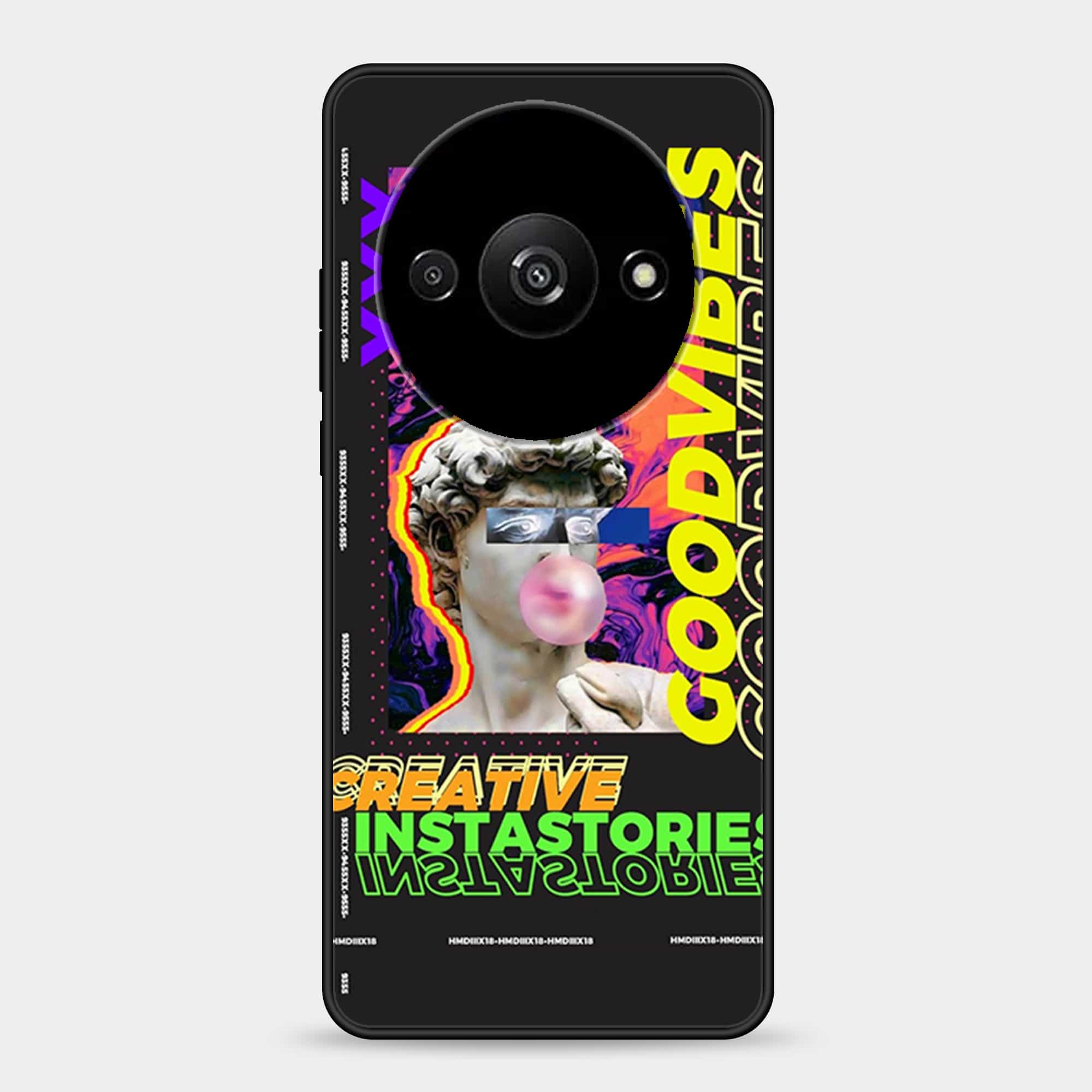 Xiaomi Redmi A3 Design-074 Premium Glossy Phone Case