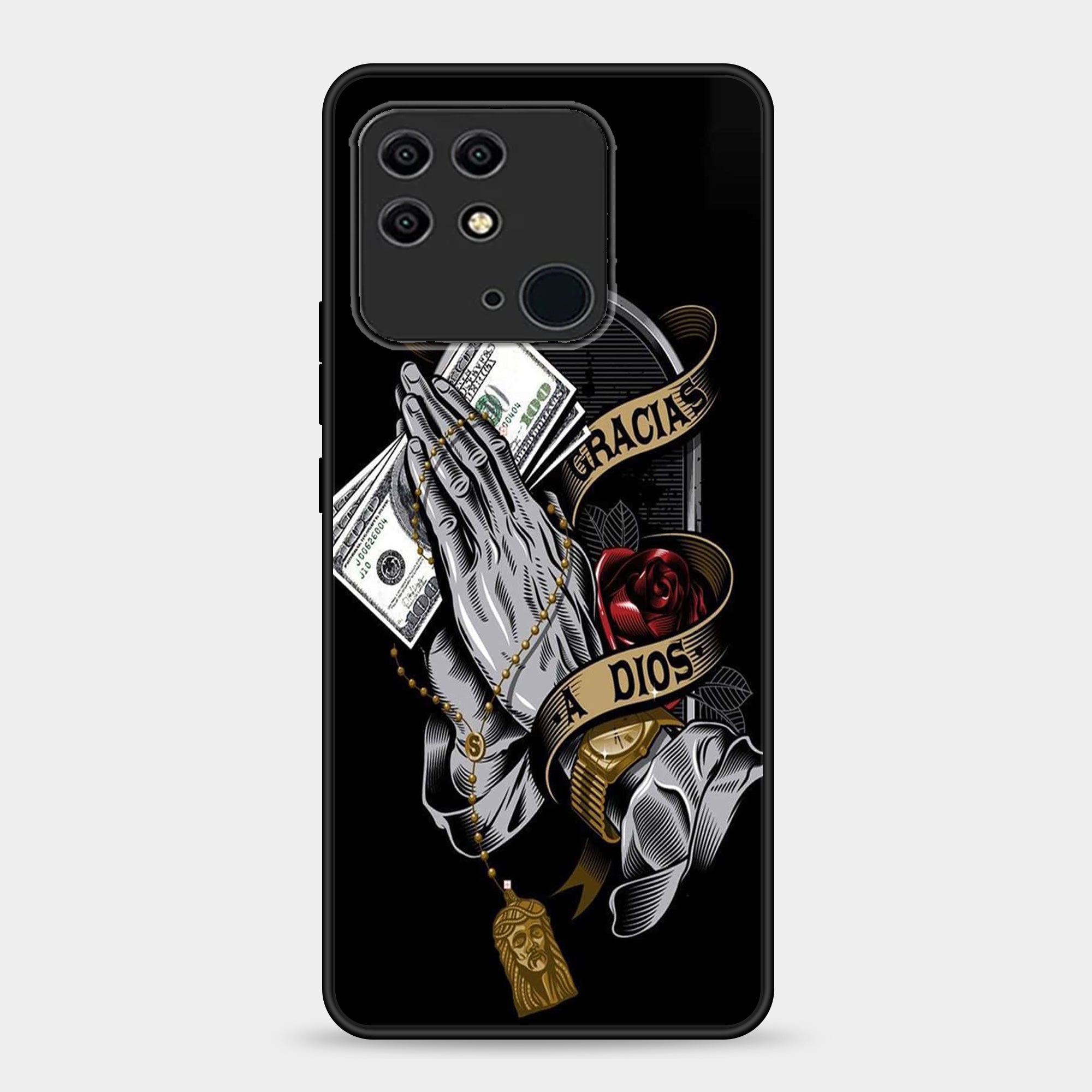 Xiaomi Redmi 10C Design-002 Premium Glossy Phone Case