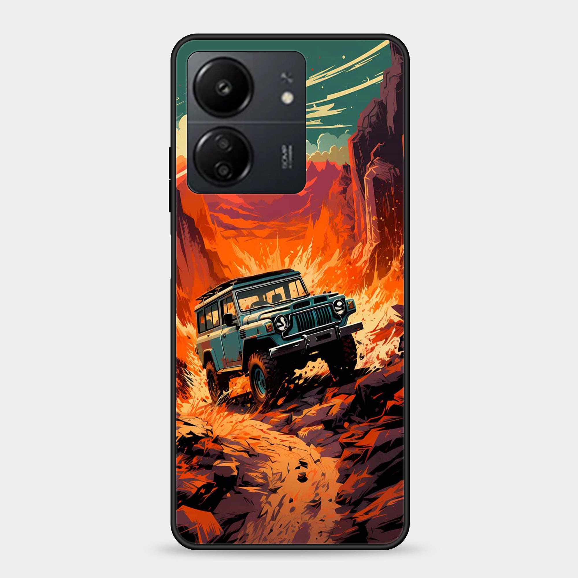 Xiaomi Redmi 13C Design-063 Premium Glossy Phone Case