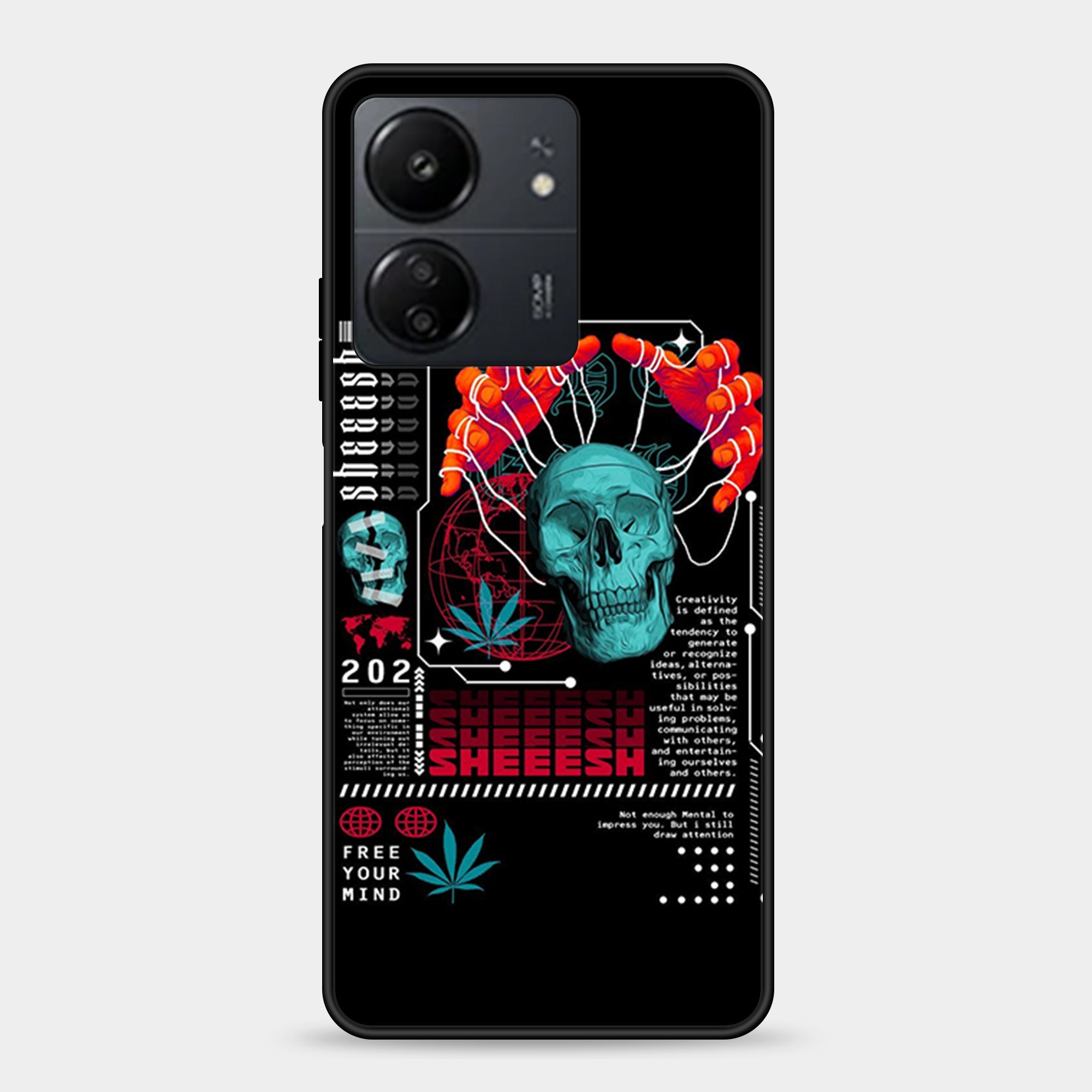 Xiaomi Redmi 13C Design-071 Premium Glossy Phone Case