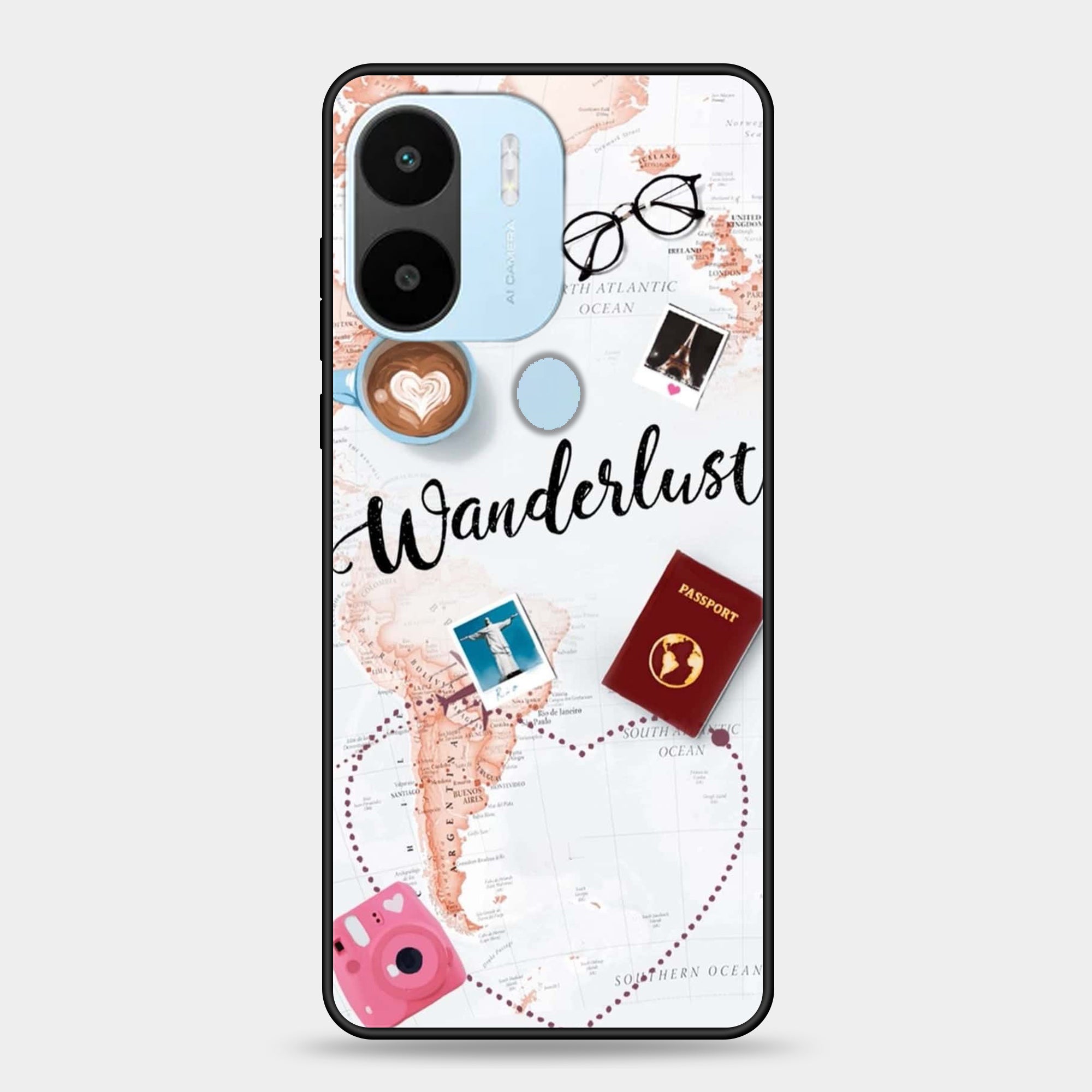 Xiaomi Redmi A1 Plus Design-092 Premium Glossy Phone Case