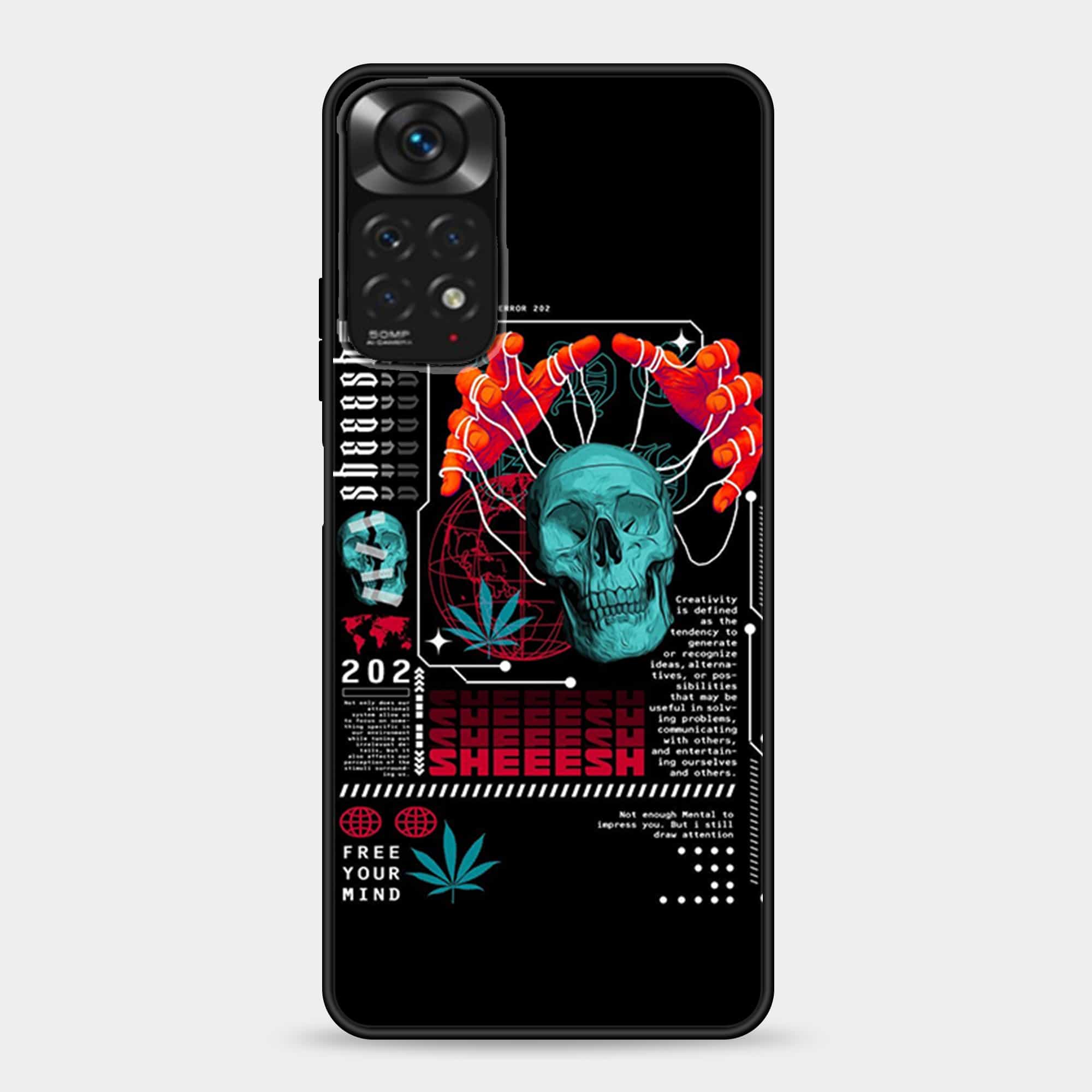 Xiaomi Redmi Note 11s Design-071 Premium Glossy Phone Case