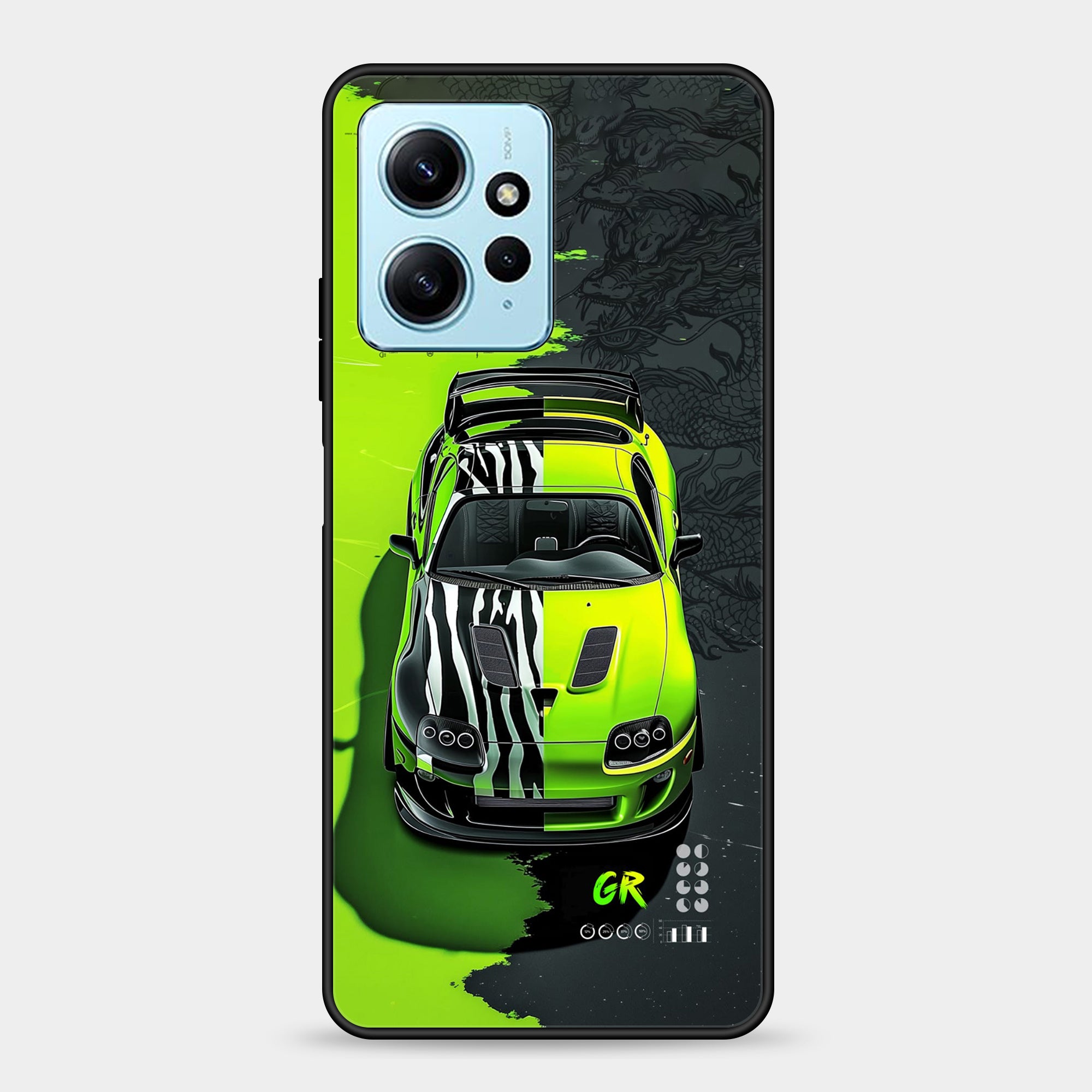 Xiaomi Redmi Note 12 Design-160 Premium Glossy Phone Case
