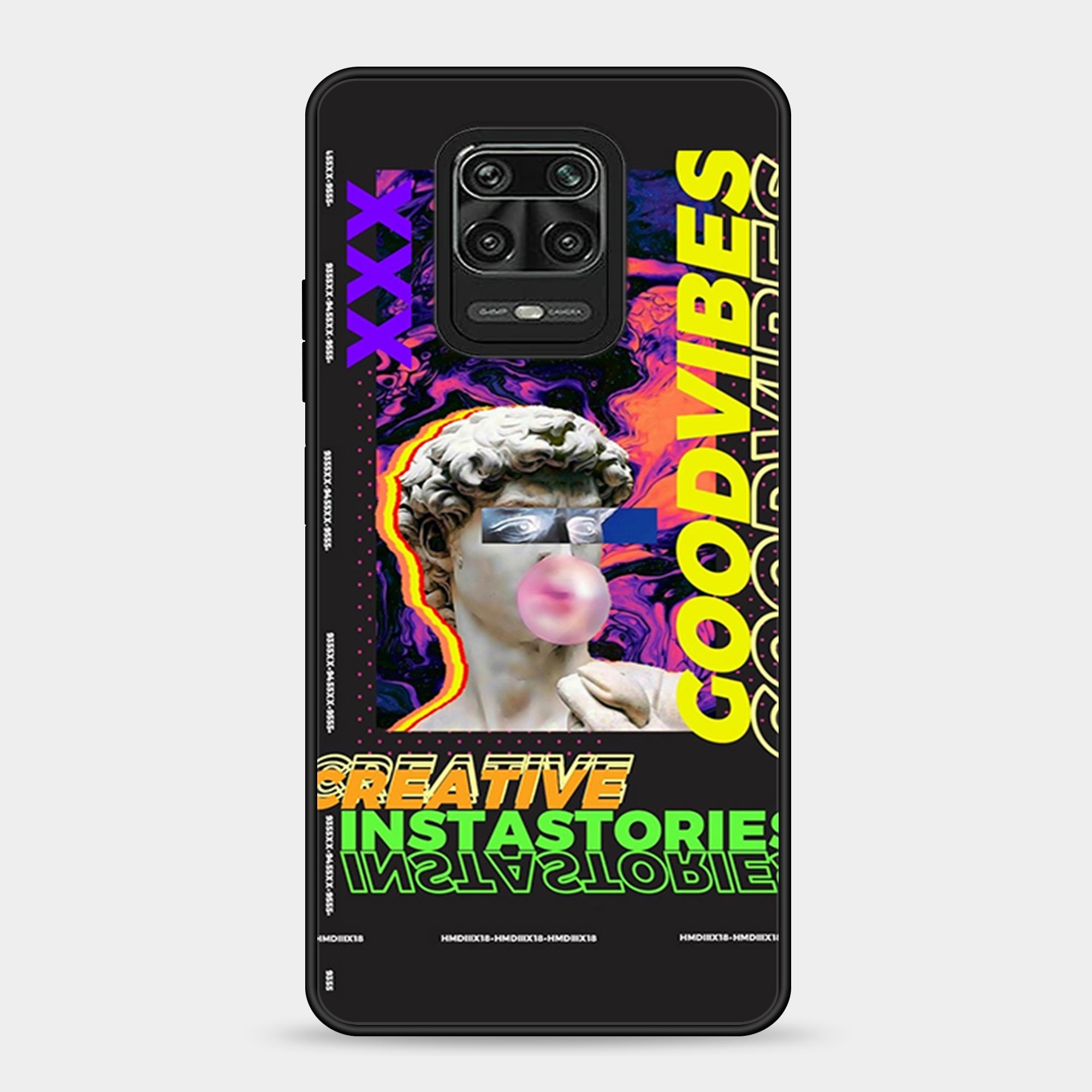 Xiaomi Redmi Note 9 Pro Design-073 Premium Glossy Phone Case