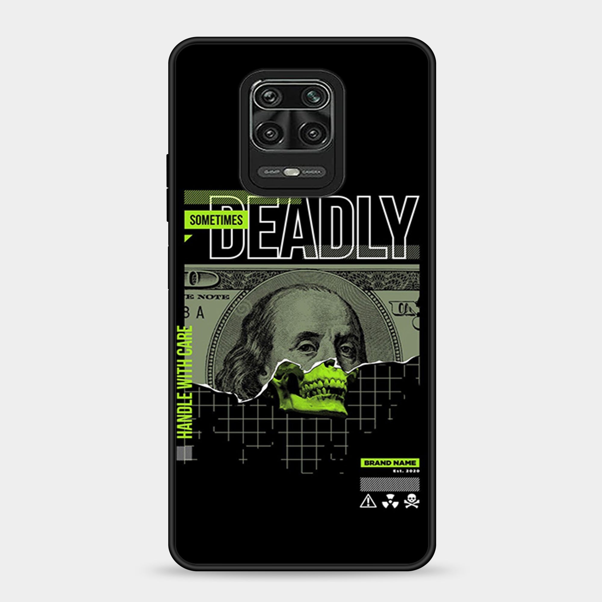 Xiaomi Redmi Note 9S Design-074 Premium Glossy Phone Case