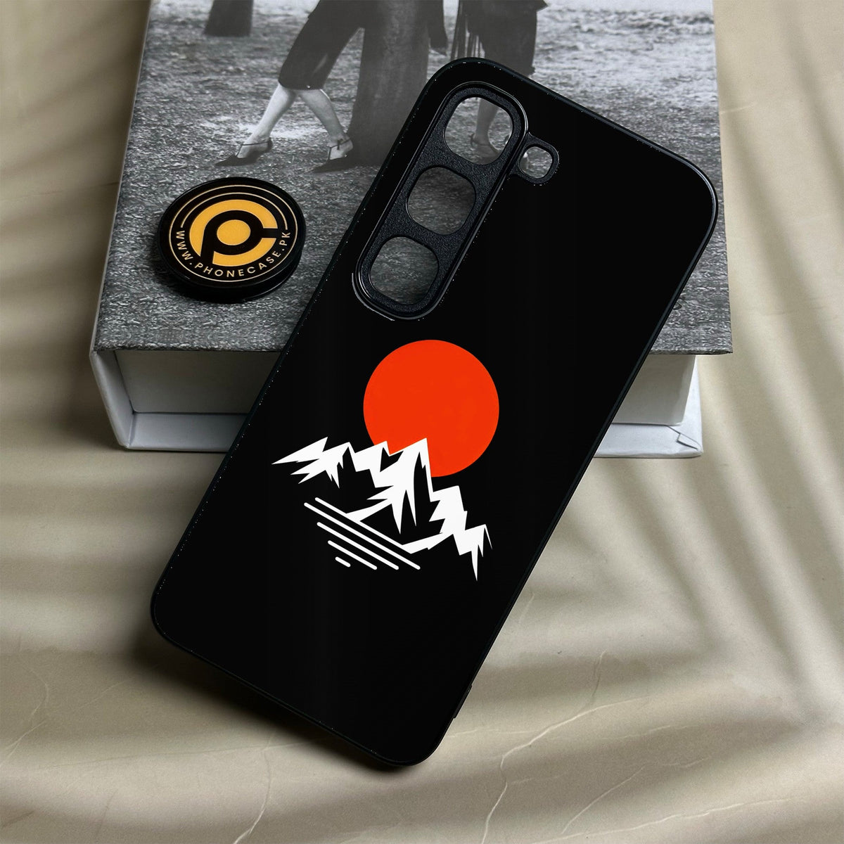 Infinix Hot 70 Pro - Minimalistic Design 2 - Premium Metal Printed Soft Bumper Shock Proof Case