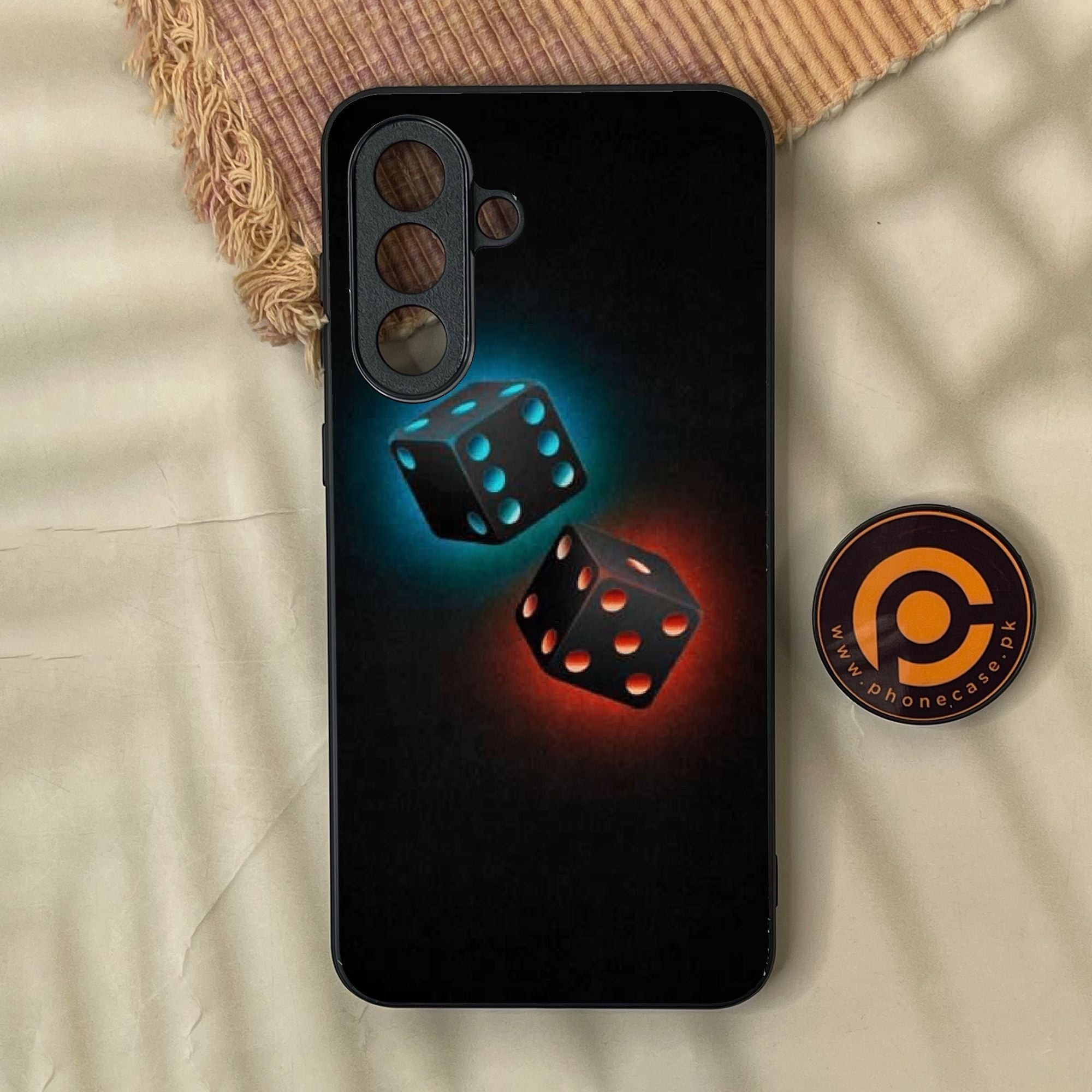 Samsung Galaxy A57 - Black Art Design 4 - Premium Metal Printed Soft Bumper Shock Proof Case