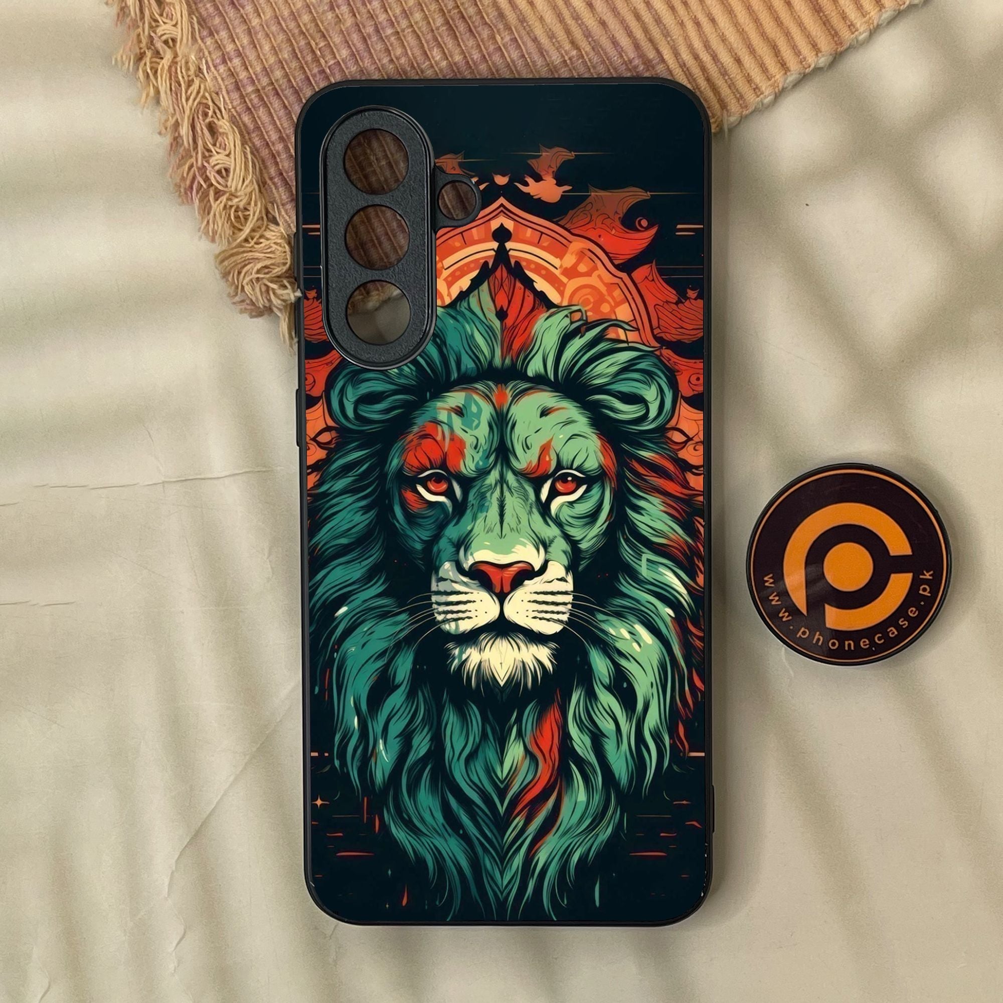 Samsung Galaxy A37 - Tiger 2.0 Design 2 - Premium Metal Printed Soft Bumper Shock Proof Case
