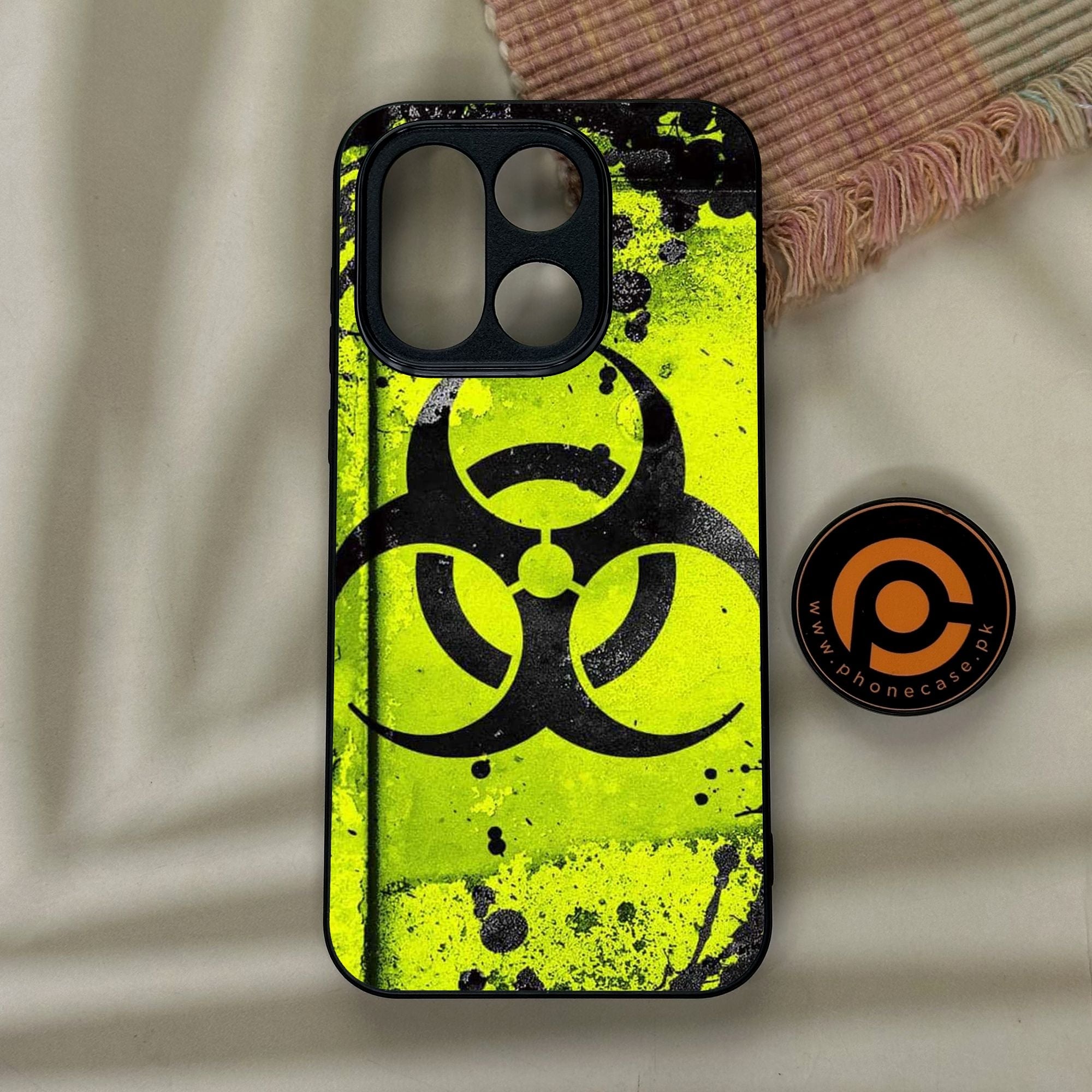 OnePlus 15 - Biohazard Design 9 - Premium Metal Printed Soft Bumper Shock Proof Case
