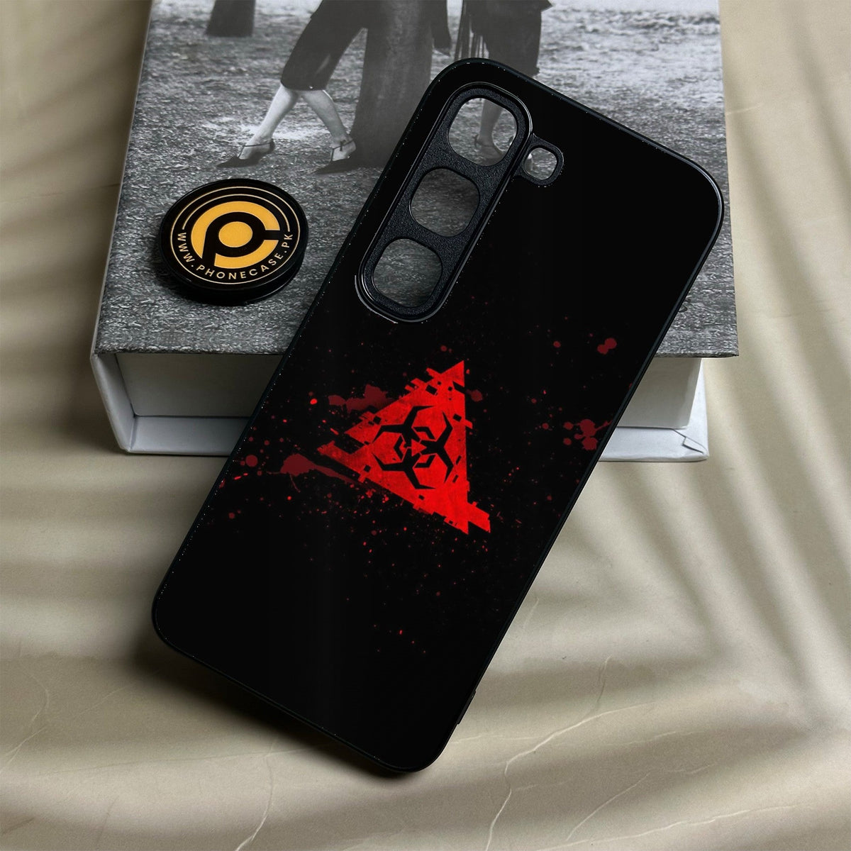 Infinix Hot 70 Pro - Biohazard Design 4 - Premium Metal Printed Soft Bumper Shock Proof Case