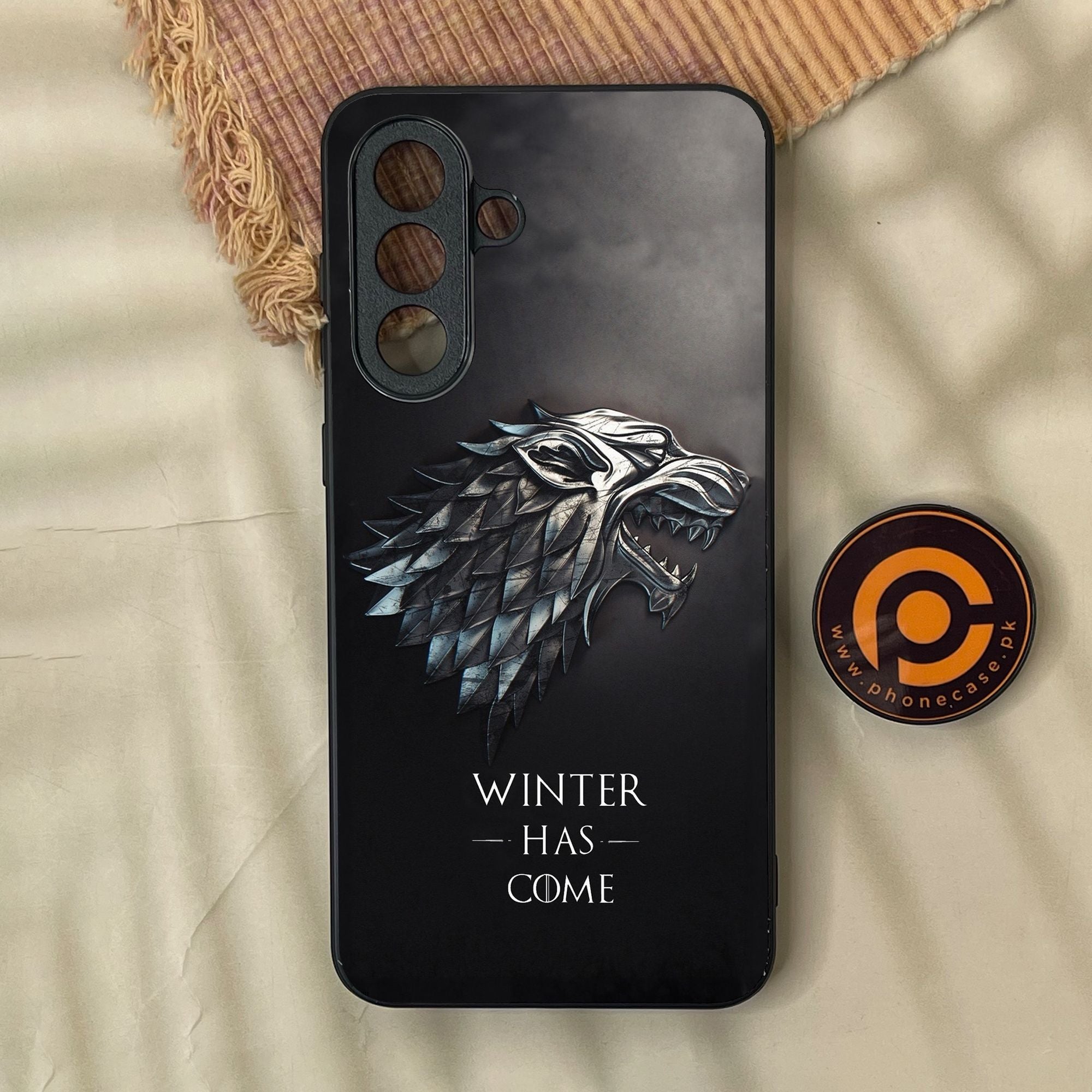 Samsung Galaxy A37 - Winter Has Come Got - Premium Metal Printed Soft Bumper Shock Proof Case