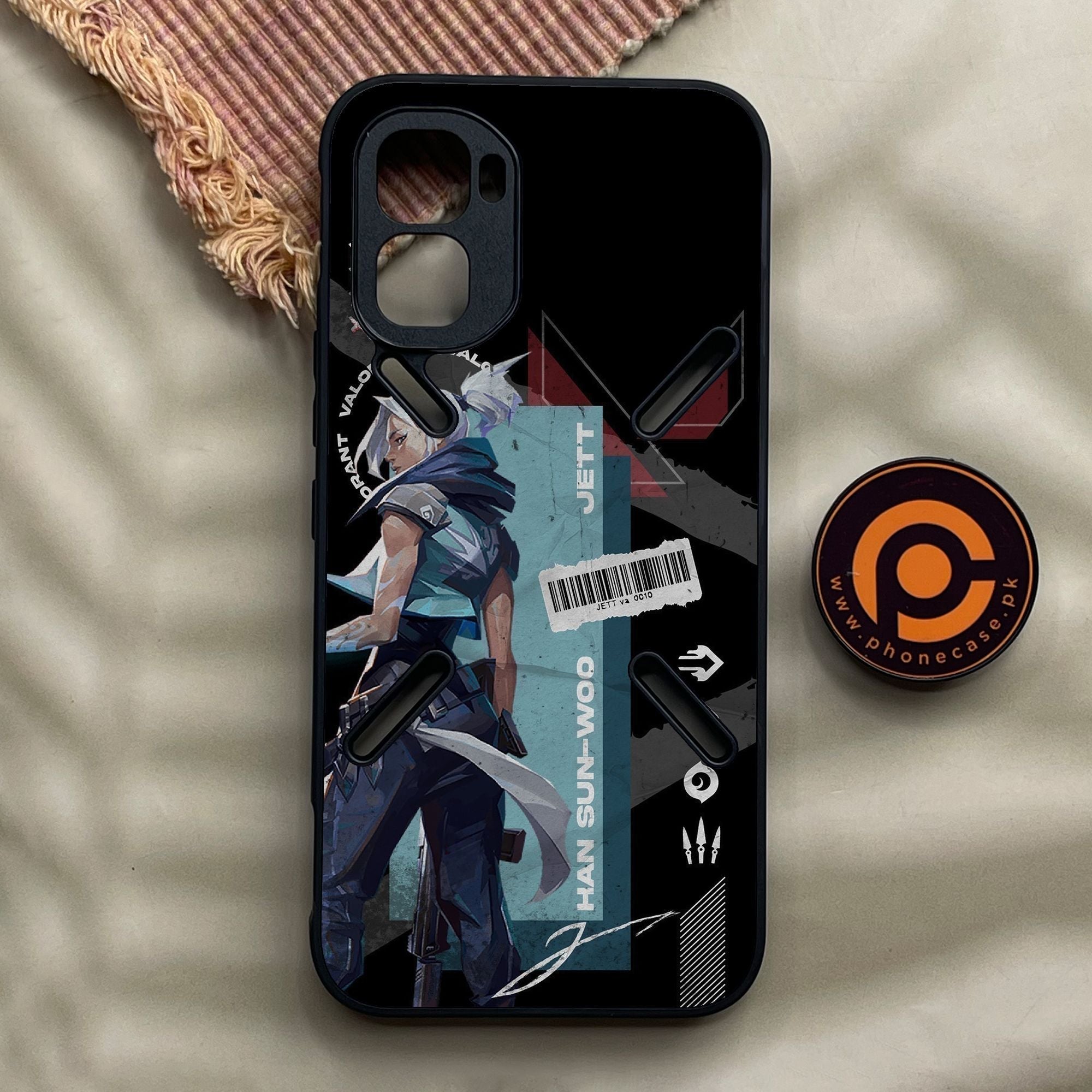 Infinix GT 50 Pro - Battle-Ready Design 4 - Premium Metal Printed Soft Bumper Shock Proof Case