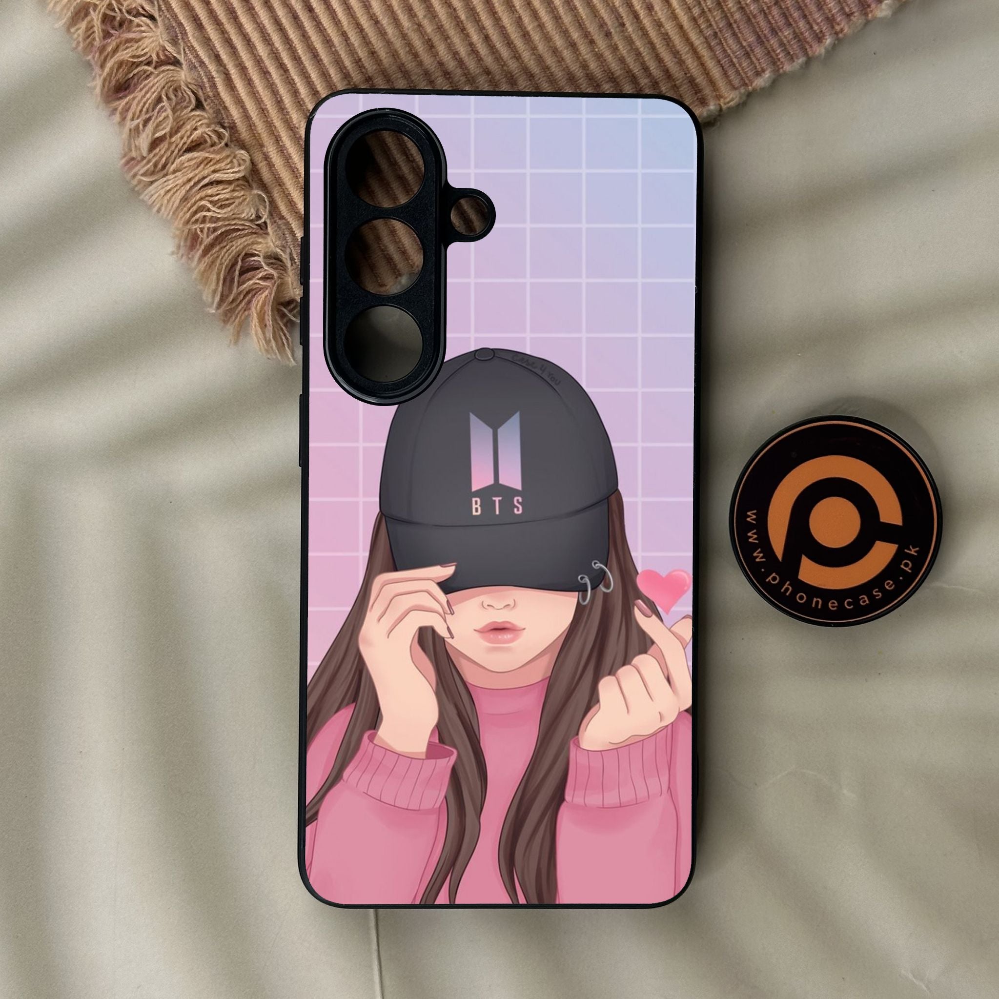 Galaxy S26 - Anime Girls Design 3 - Premium Metal Printed Soft Bumper Shock Proof Case