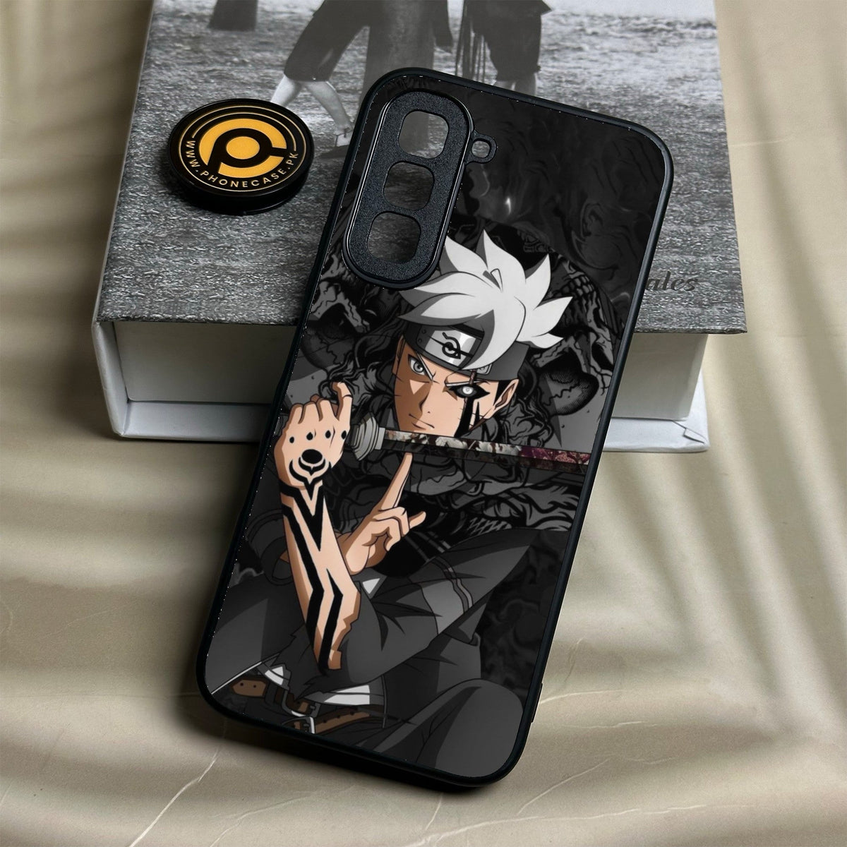 Infinix Hot 70 - Anime 2.0 Design 1 - Premium Metal Printed Soft Bumper Shock Proof Case