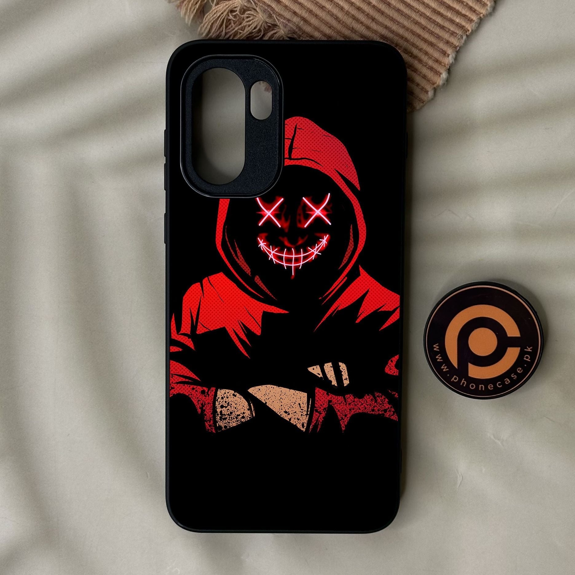 OnePlus 15R - Anonymous 2.0 Design 5 - Premium Metal Printed Soft Bumper Shock Proof Case