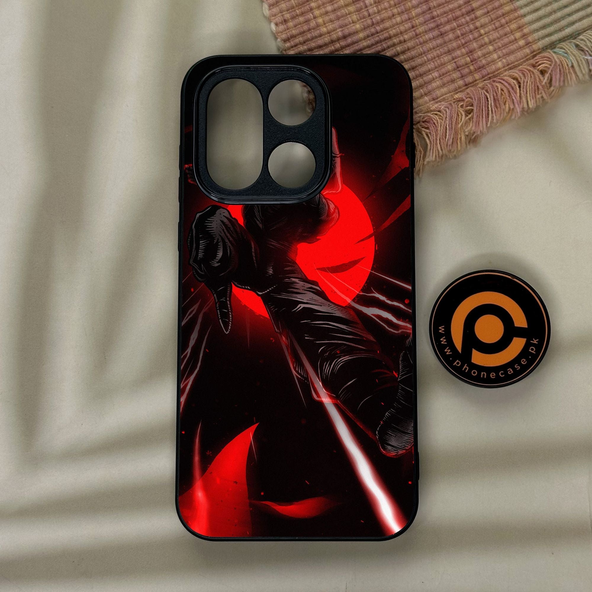 OnePlus 15 - Ninja Design 9 - Premium Metal Printed Soft Bumper Shock Proof Case